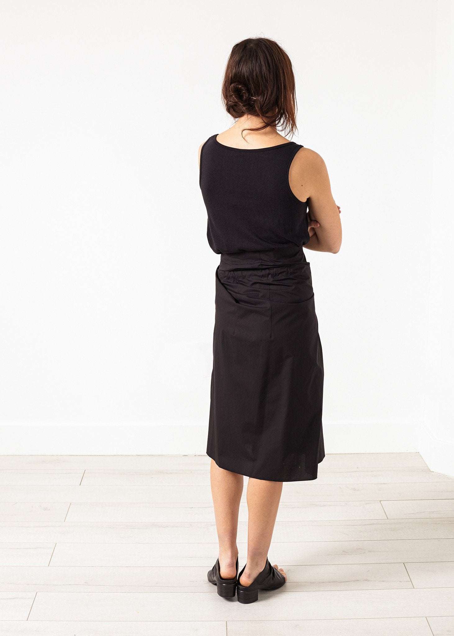 Bow Skirt in Black|women's skirts[option1]|[option2]|[option3] - hello