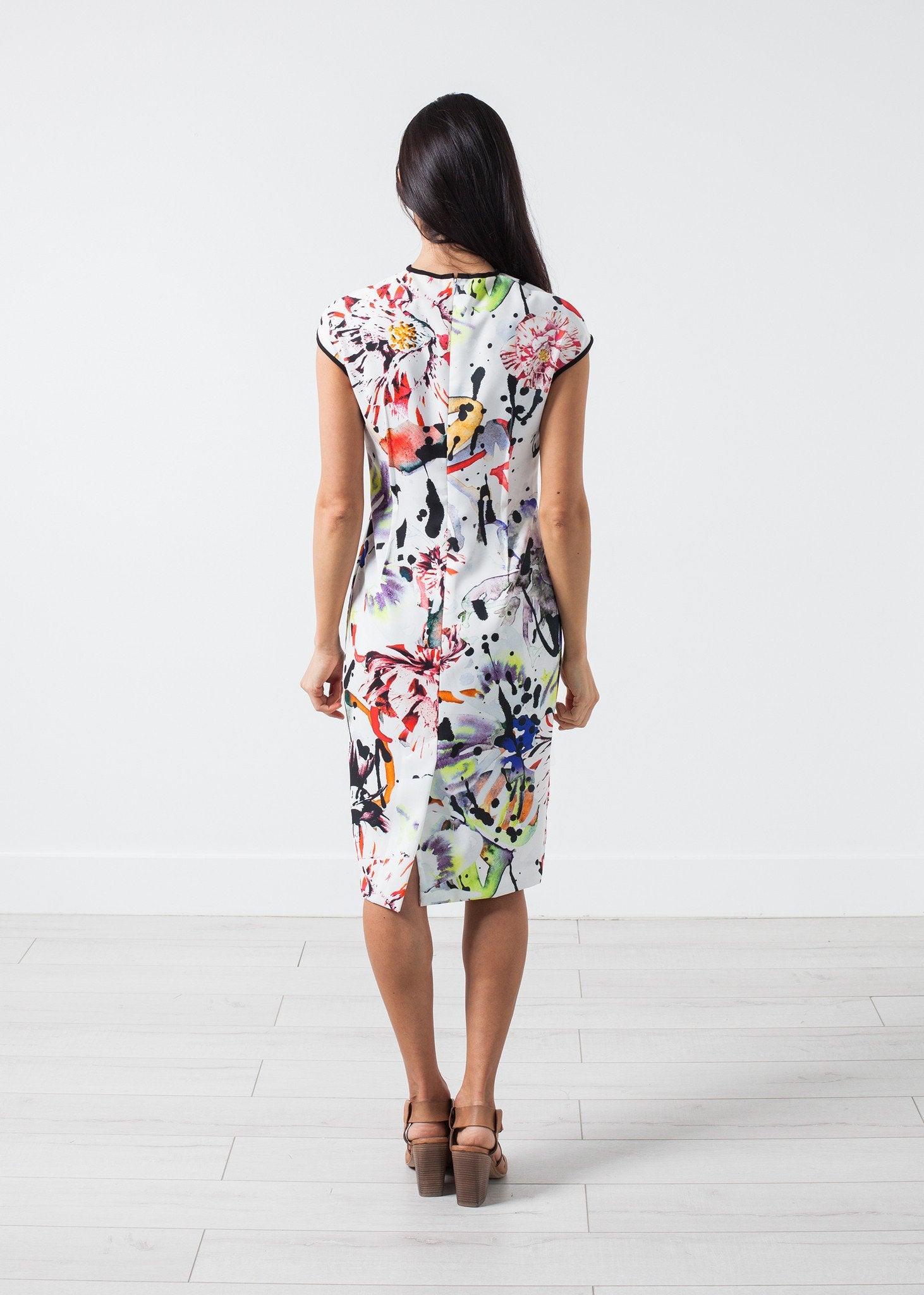 Dream Dress in Painted Floral|women's dresses[option1]|[option2]|[option3] - hello