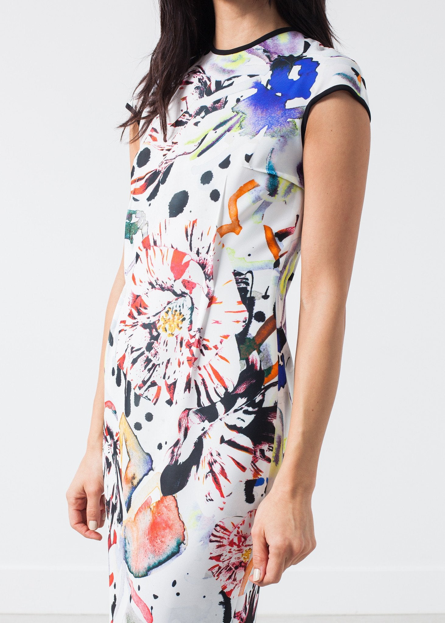 Dream Dress in Painted Floral|women's dresses[option1]|[option2]|[option3] - hello