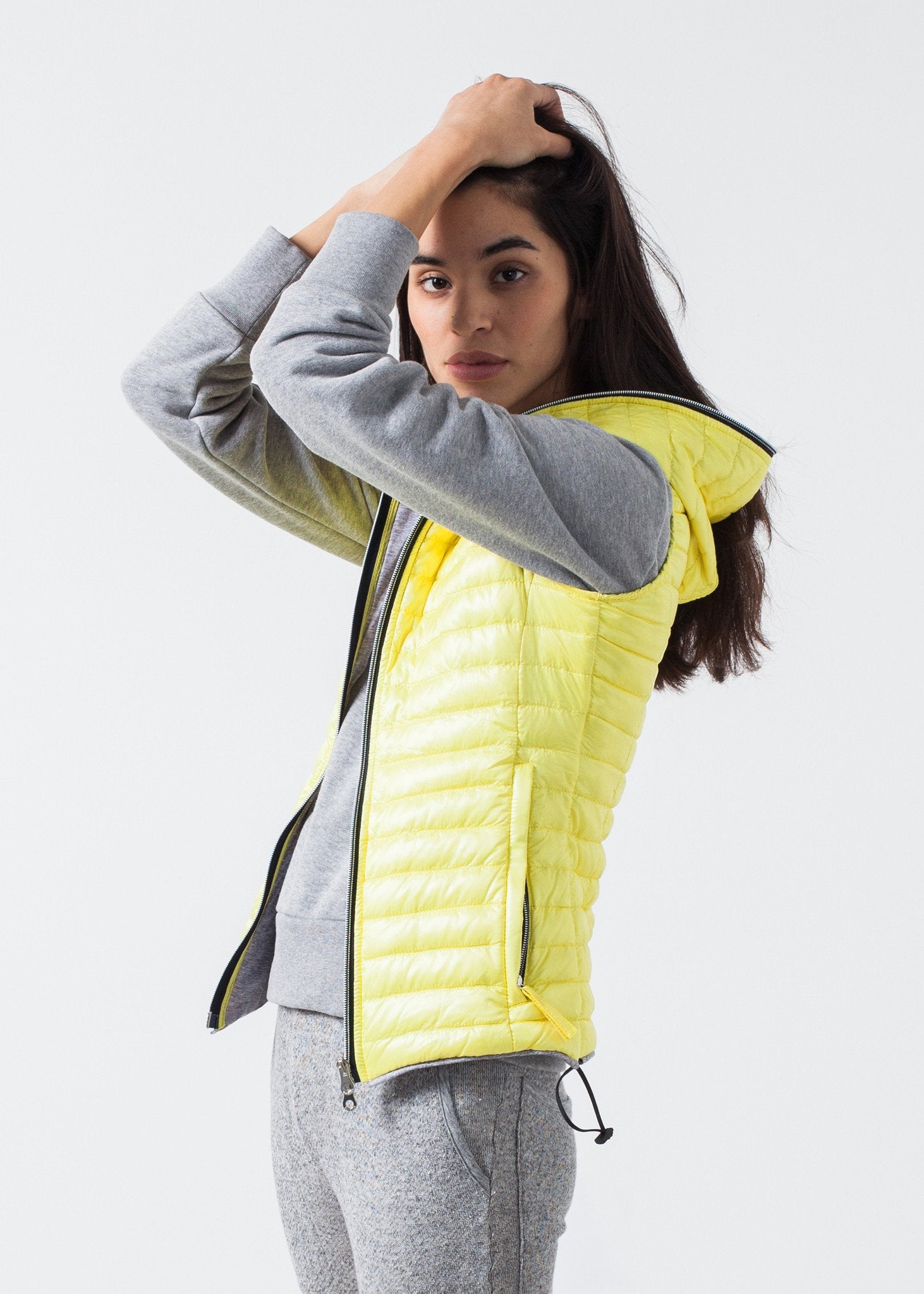 Primula Vest in Yellow|Womens Outerwear[option1]|[option2]|[option3] - hello