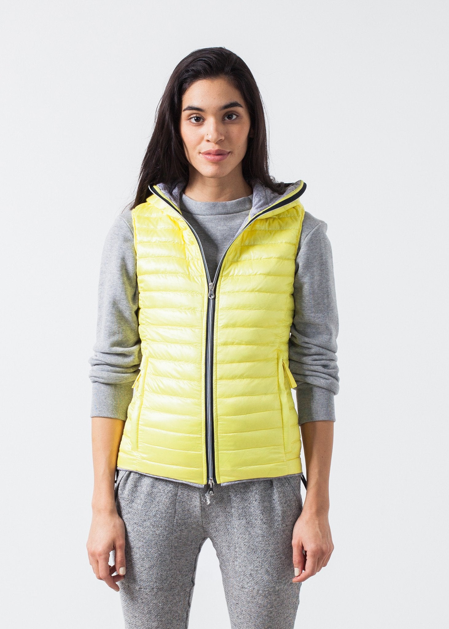 Primula Vest in Yellow|Womens Outerwear[option1]|[option2]|[option3] - hello