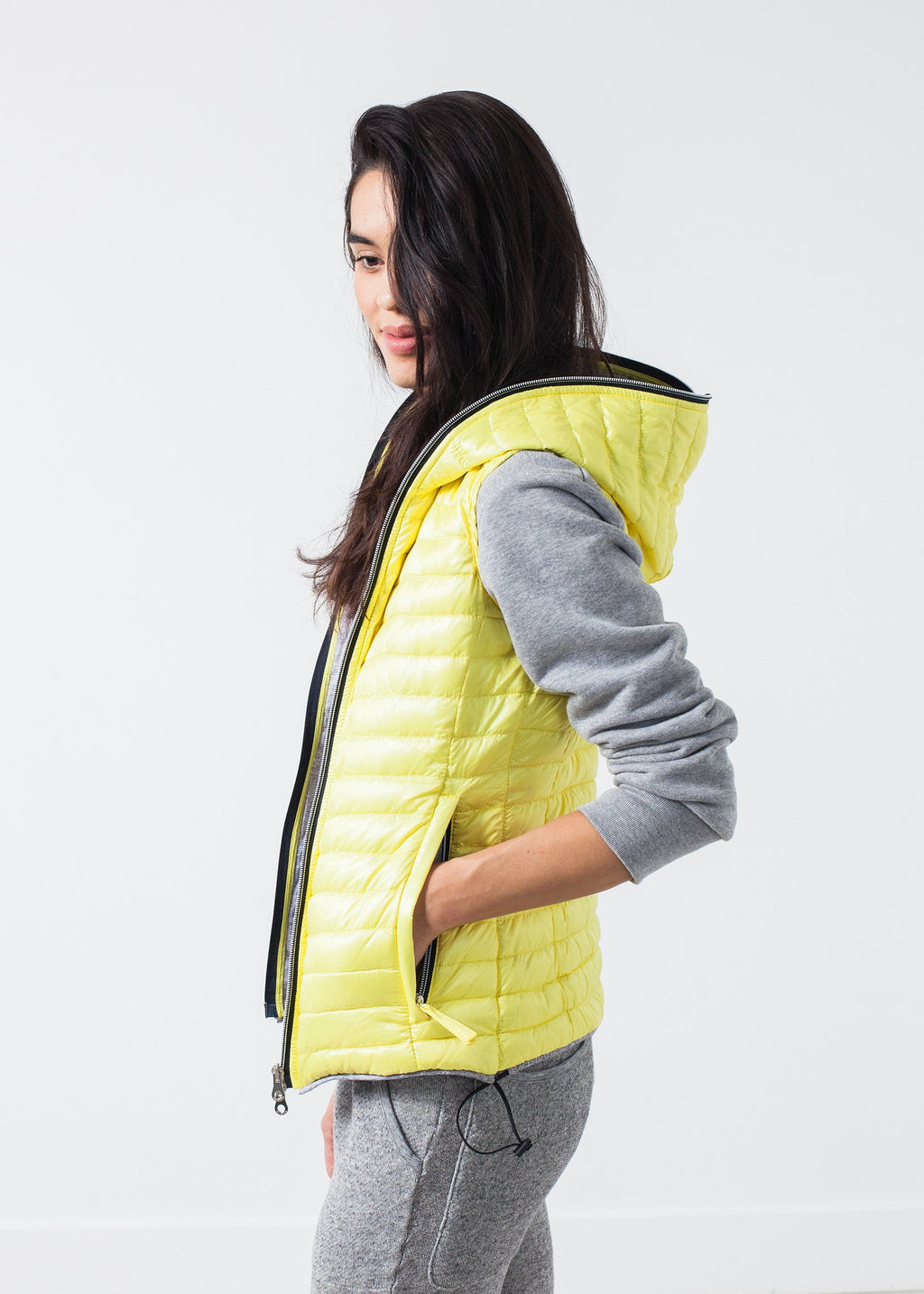 Primula Vest in Yellow|Womens Outerwear[option1]|[option2]|[option3] - hello