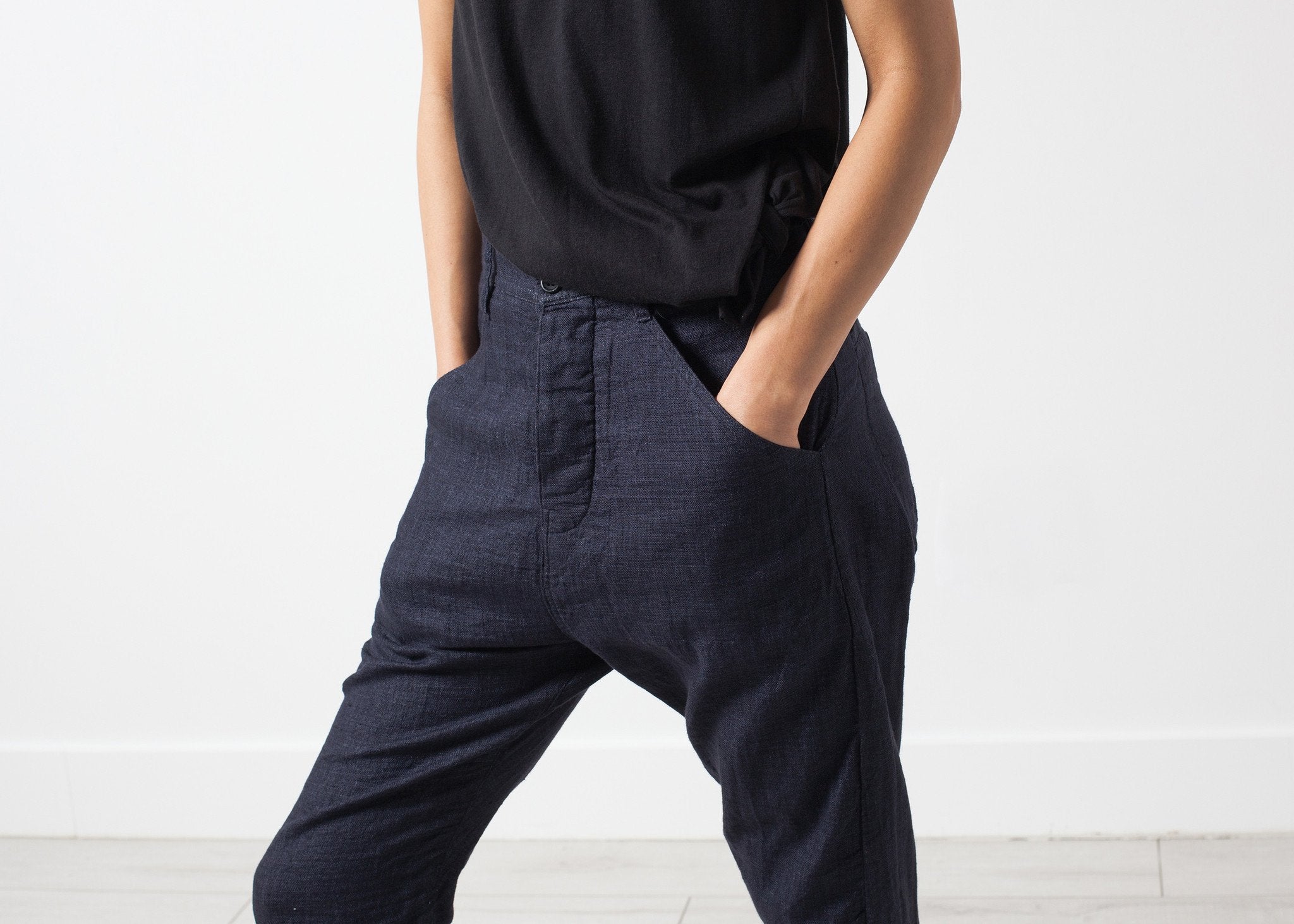 Balan Pant in Linen|women's pants[option1]|[option2]|[option3] - hello