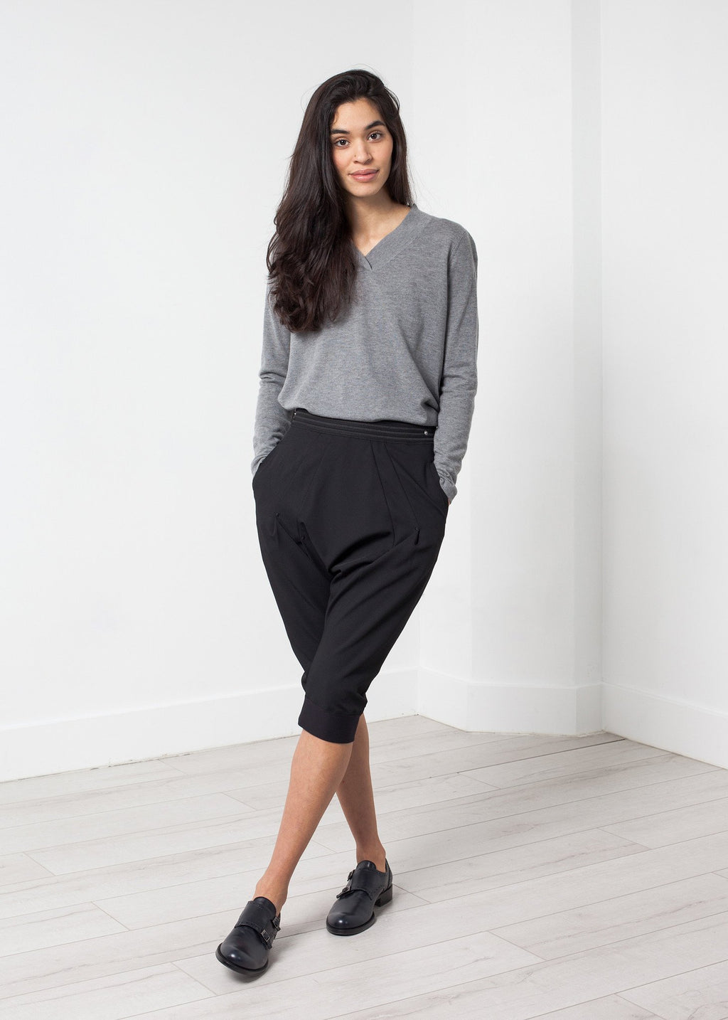 Woven Bermuda Short|women's dresses[option1]|[option2]|[option3] - hello