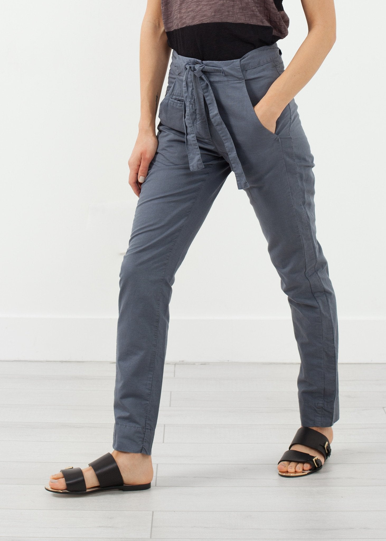 Troupy Pant in Silky Cotton|women's pants[option1]|[option2]|[option3] - hello