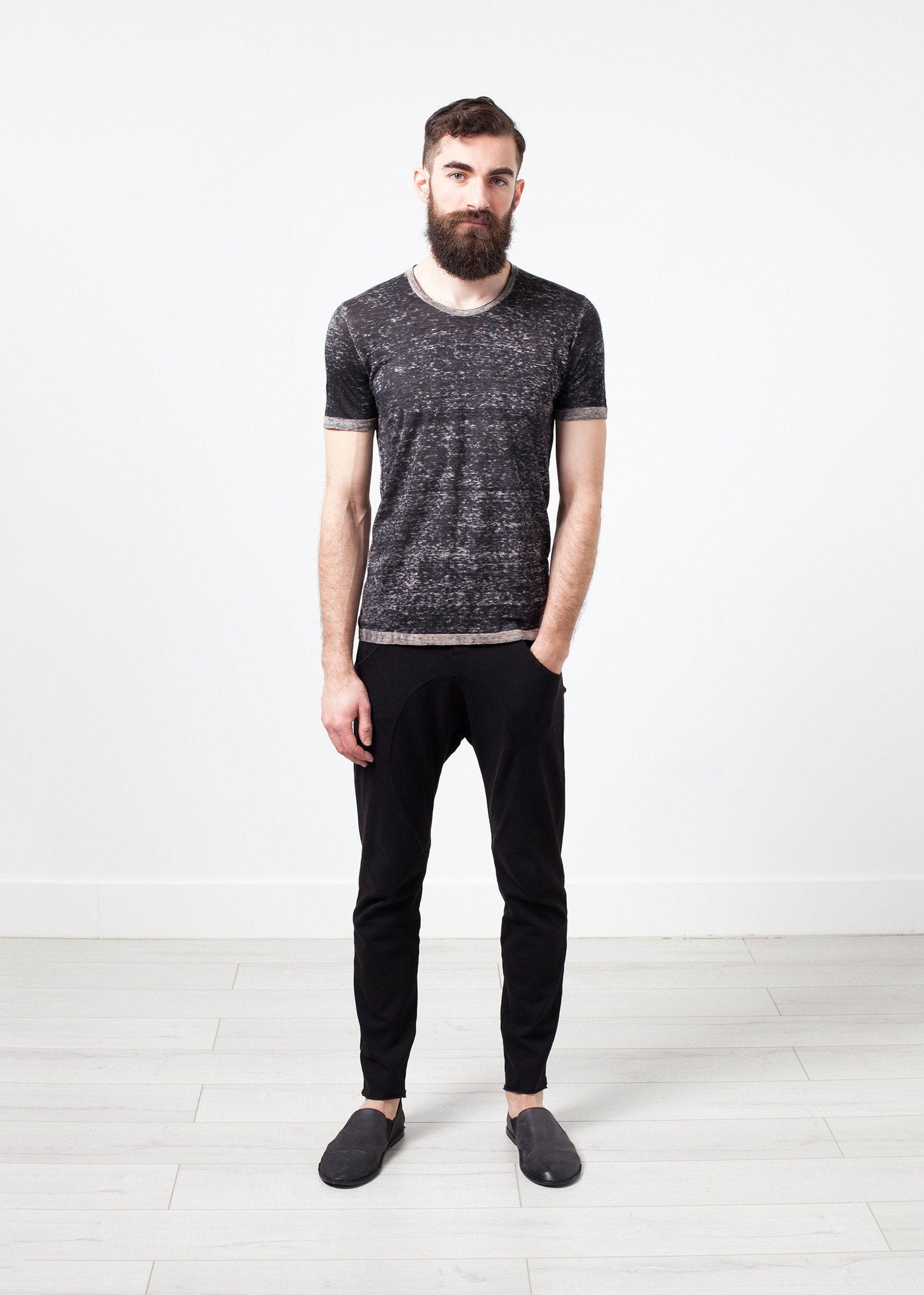 Linen T-shirt in Rope|men's t-shirts[option1]|[option2]|[option3] - hello