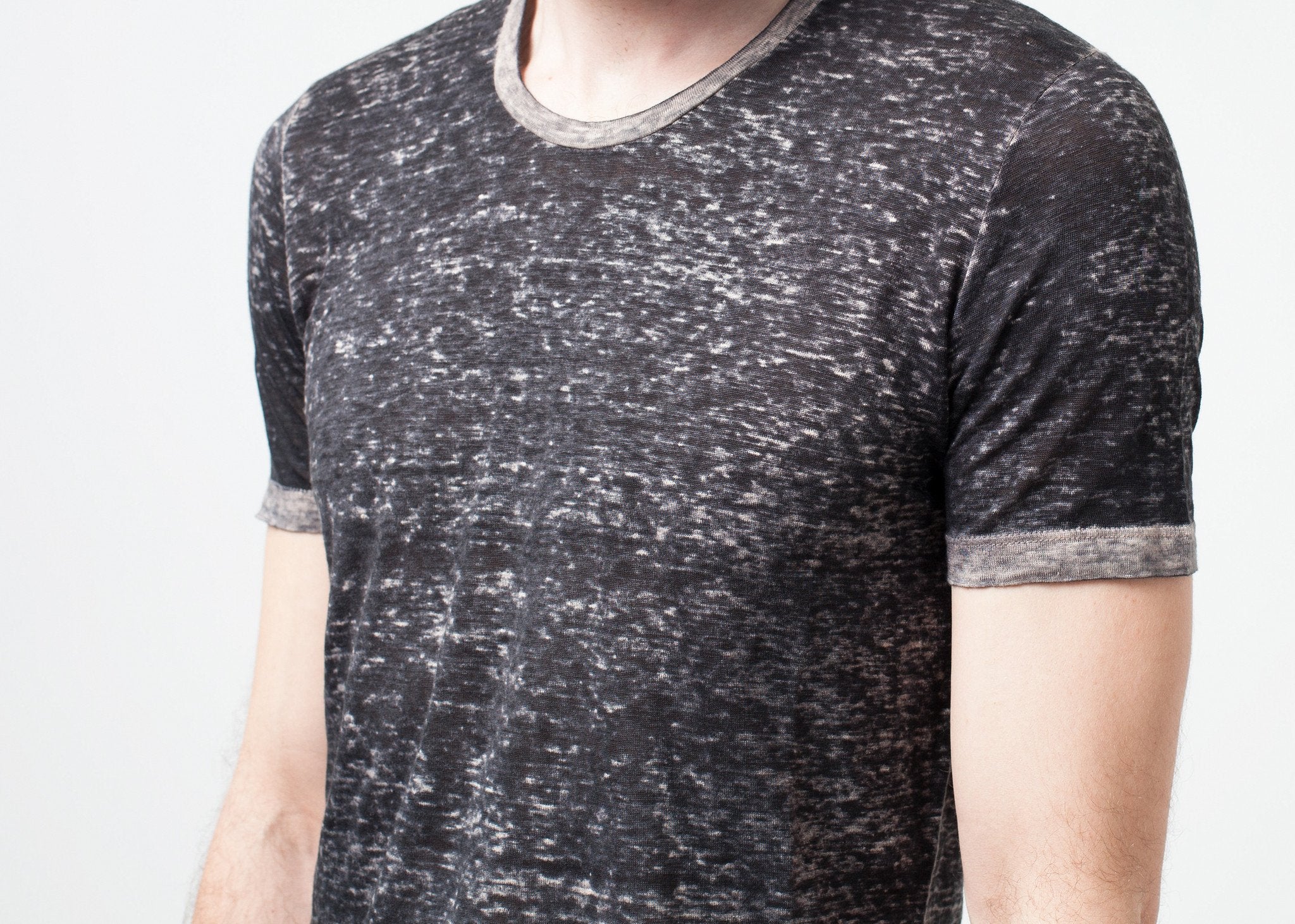 Linen T-shirt in Rope|men's t-shirts[option1]|[option2]|[option3] - hello