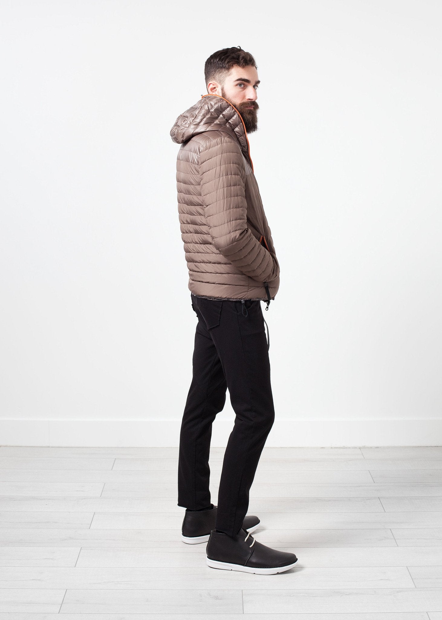 Peone Jacket in Khaki|men's coats & jackets[option1]|[option2]|[option3] - hello