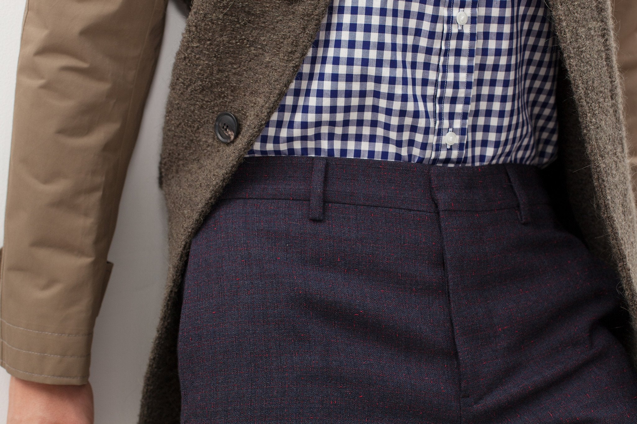 Raglan Maniche Coat in Olive|men's coats & jackets[option1]|[option2]|[option3] - hello