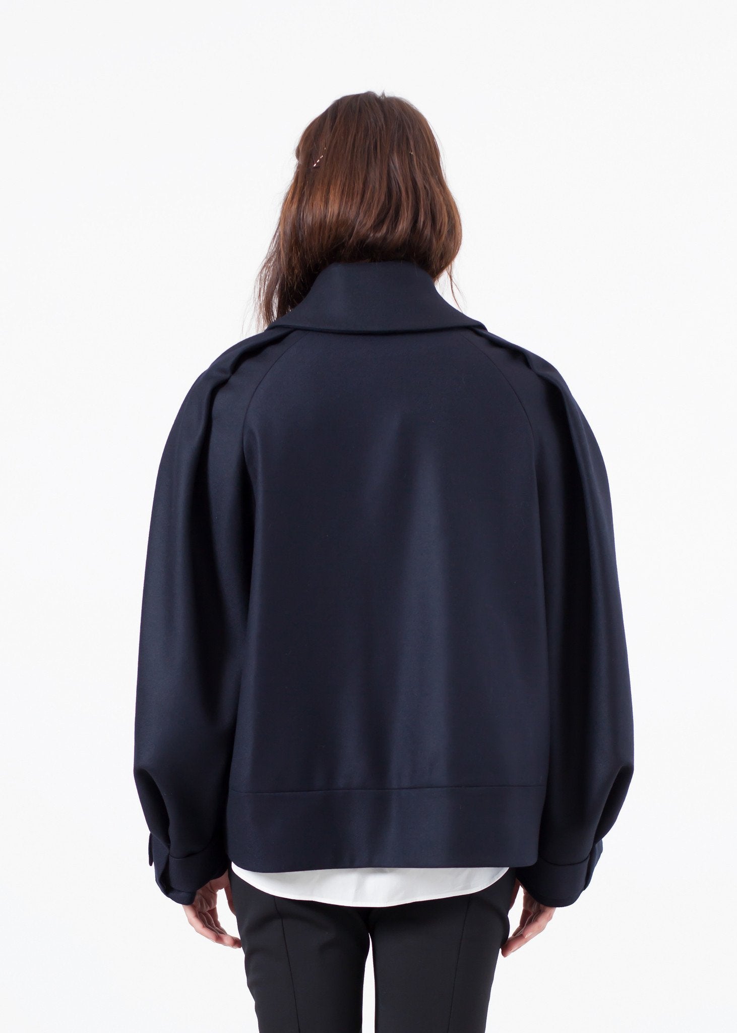Wool Cocoon Jacket|women's coats & jackets[option1]|[option2]|[option3] - hello