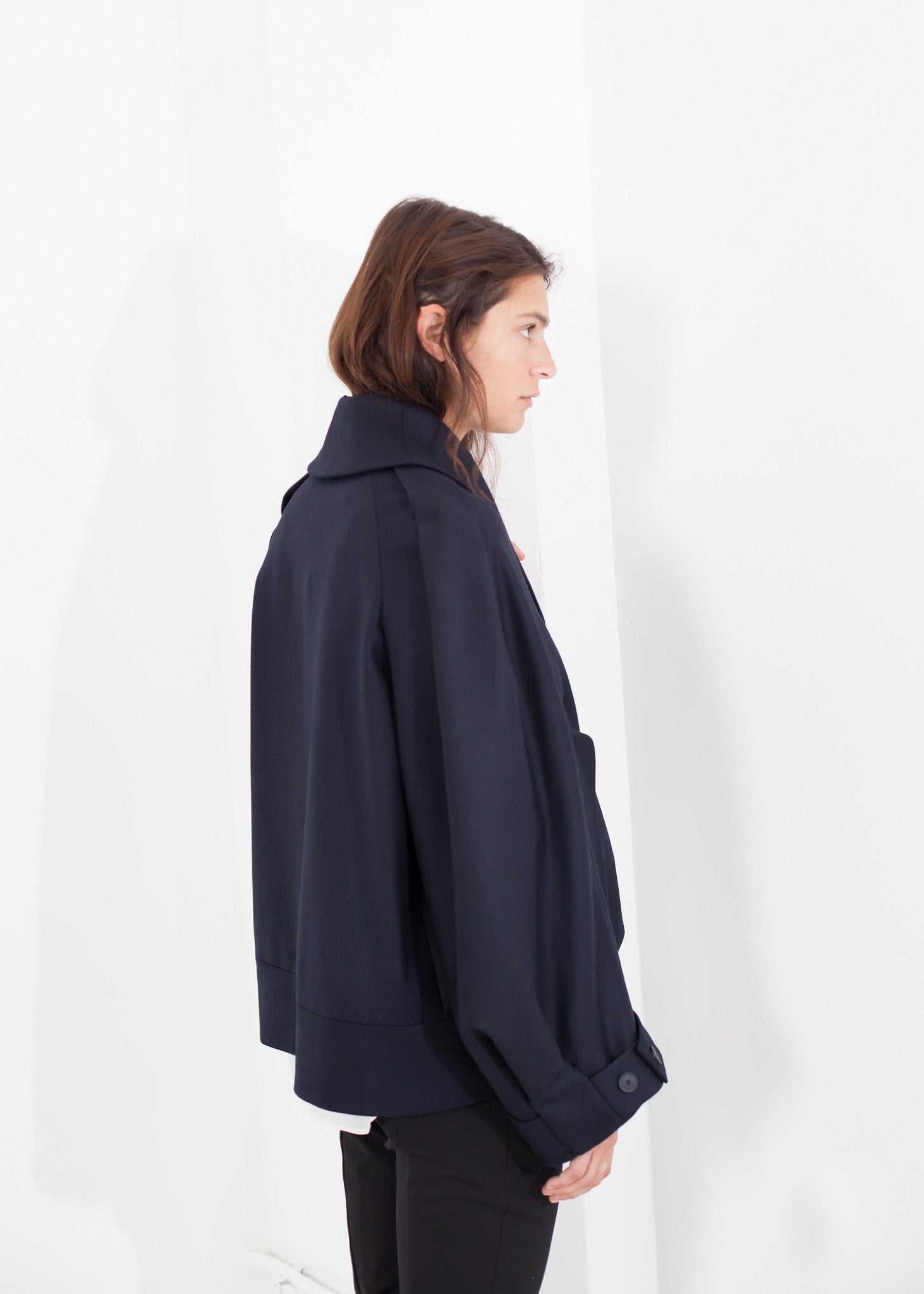 Wool Cocoon Jacket|women's coats & jackets[option1]|[option2]|[option3] - hello