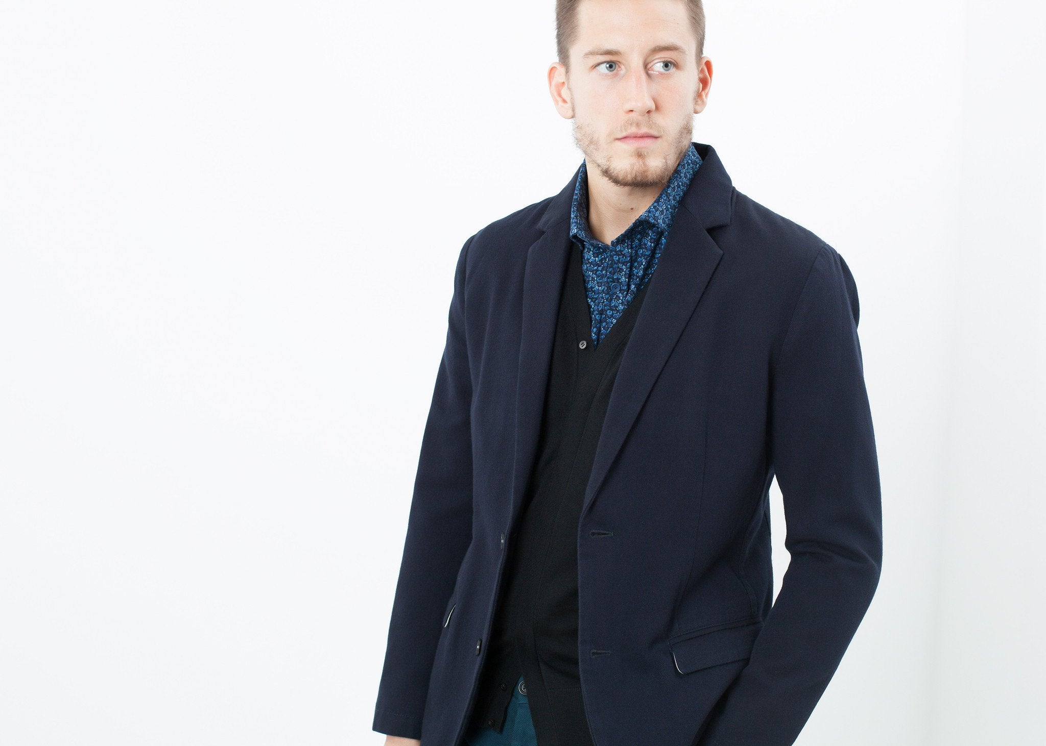 Sport Jacket in Blue|men's coats & jackets[option1]|[option2]|[option3] - hello