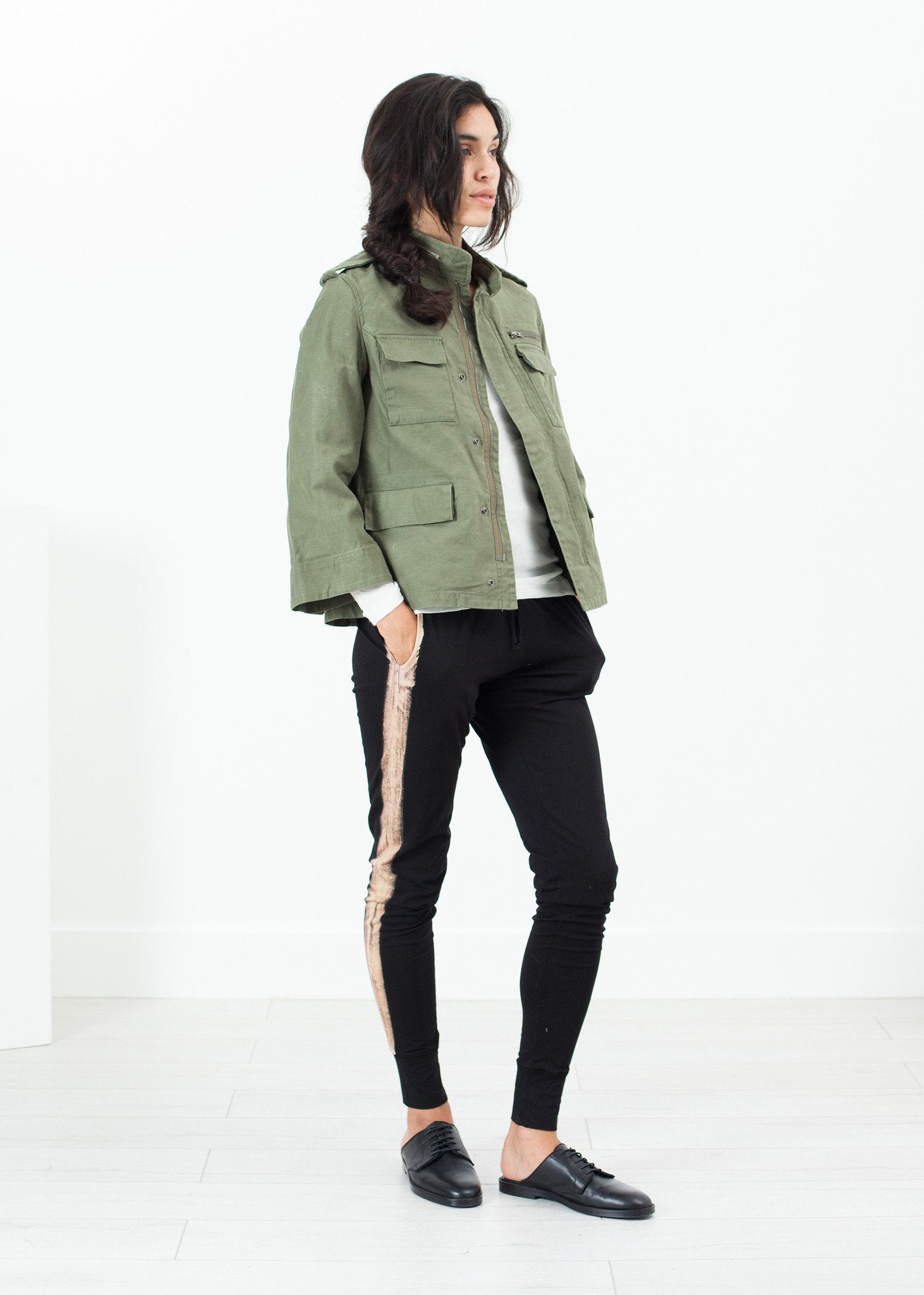 Big Army Jacket in Olive|women's coats & jackets[option1]|[option2]|[option3] - hello