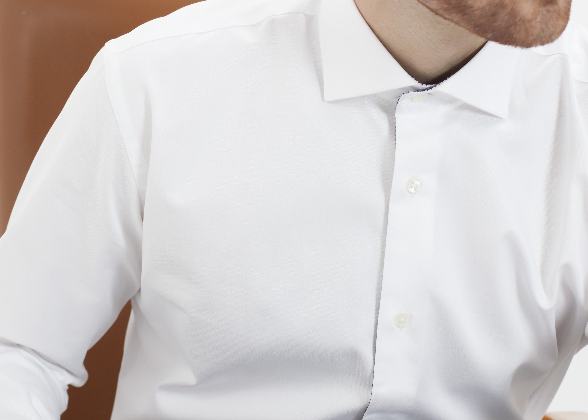 Dartmouth Shirt in White|men's button-ups[option1]|[option2]|[option3] - hello