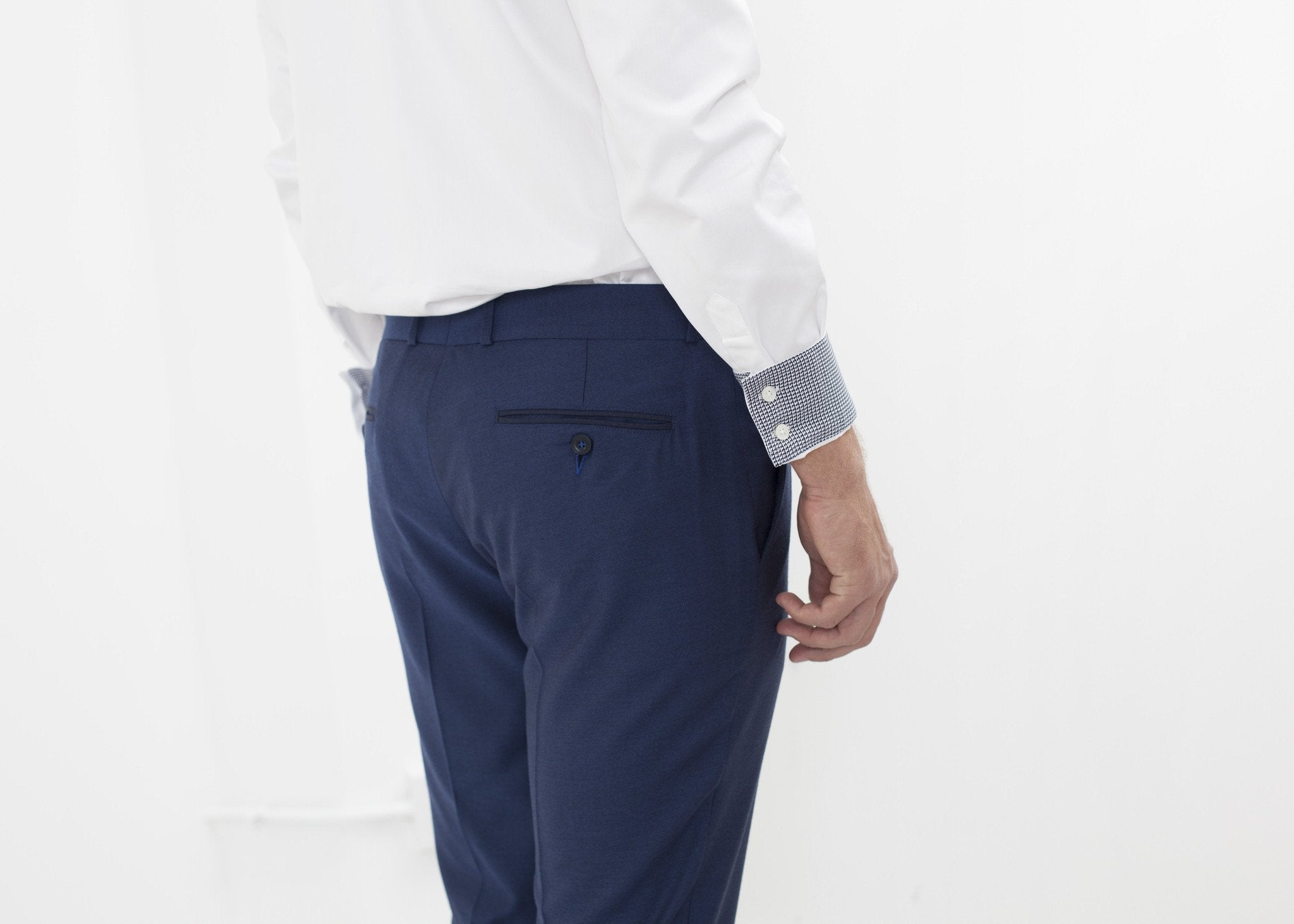 Sheridan Trouser in Blue|men's trousers[option1]|[option2]|[option3] - hello
