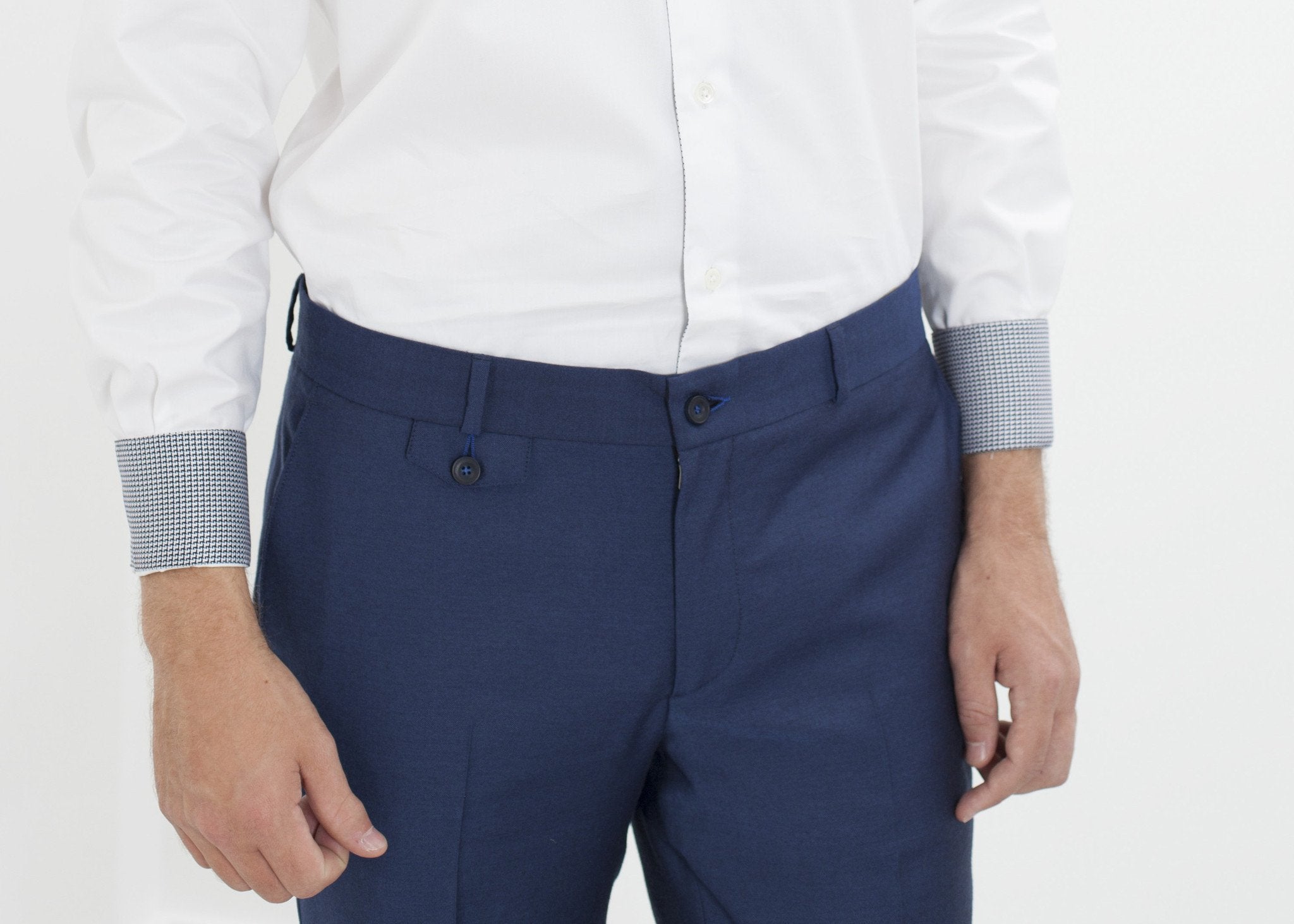 Sheridan Trouser in Blue|men's trousers[option1]|[option2]|[option3] - hello