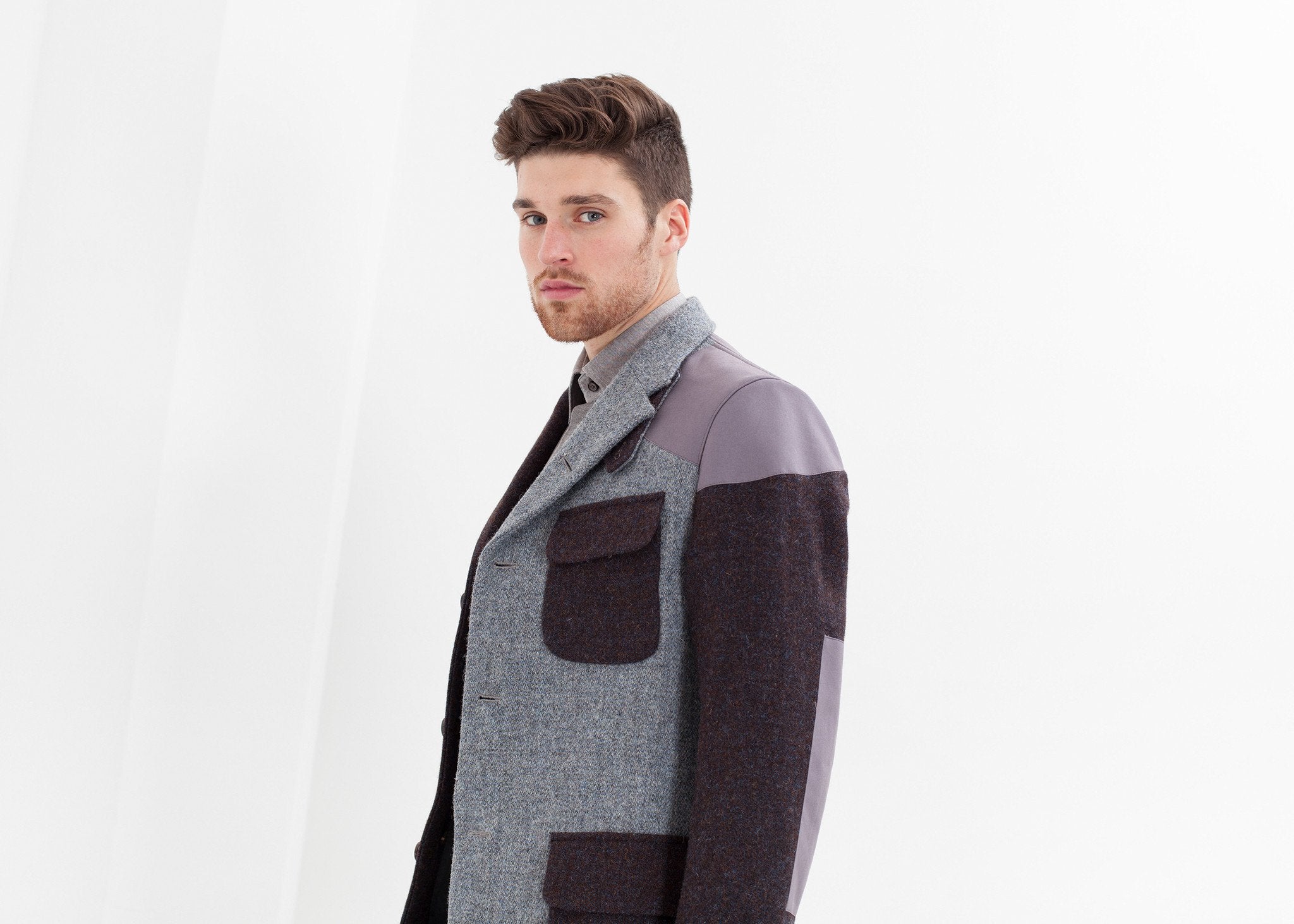 Crazy Mallory Jacket in Blue Mix|men's coats & jackets[option1]|[option2]|[option3] - hello