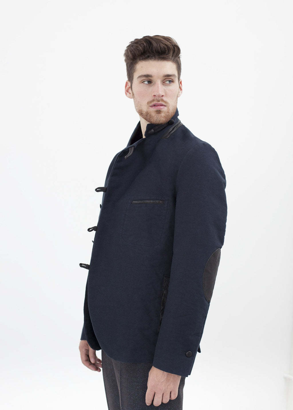Taurin Jacket in Navy|men's coats & jackets[option1]|[option2]|[option3] - hello