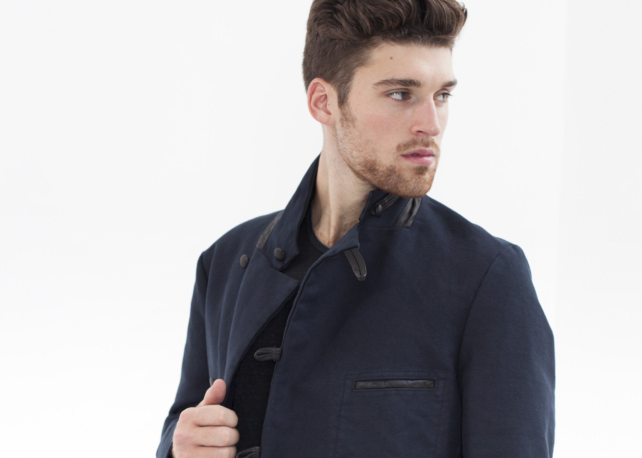 Taurin Jacket in Navy|men's coats & jackets[option1]|[option2]|[option3] - hello