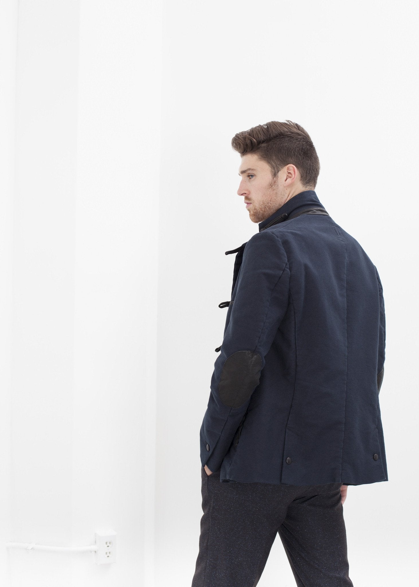 Taurin Jacket in Navy|men's coats & jackets[option1]|[option2]|[option3] - hello
