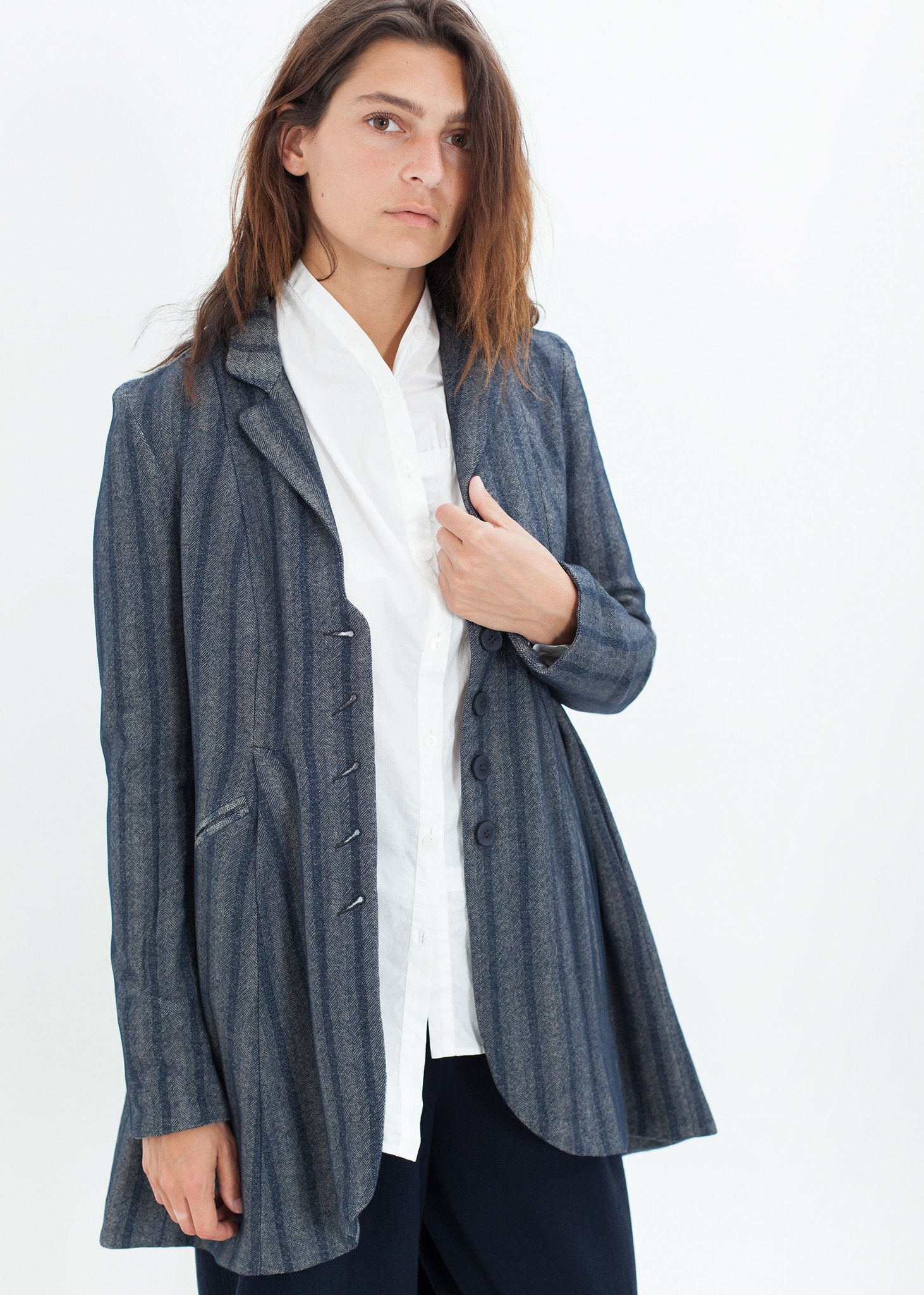 Panetier Jacket in Ink|women's coats & jackets[option1]|[option2]|[option3] - hello