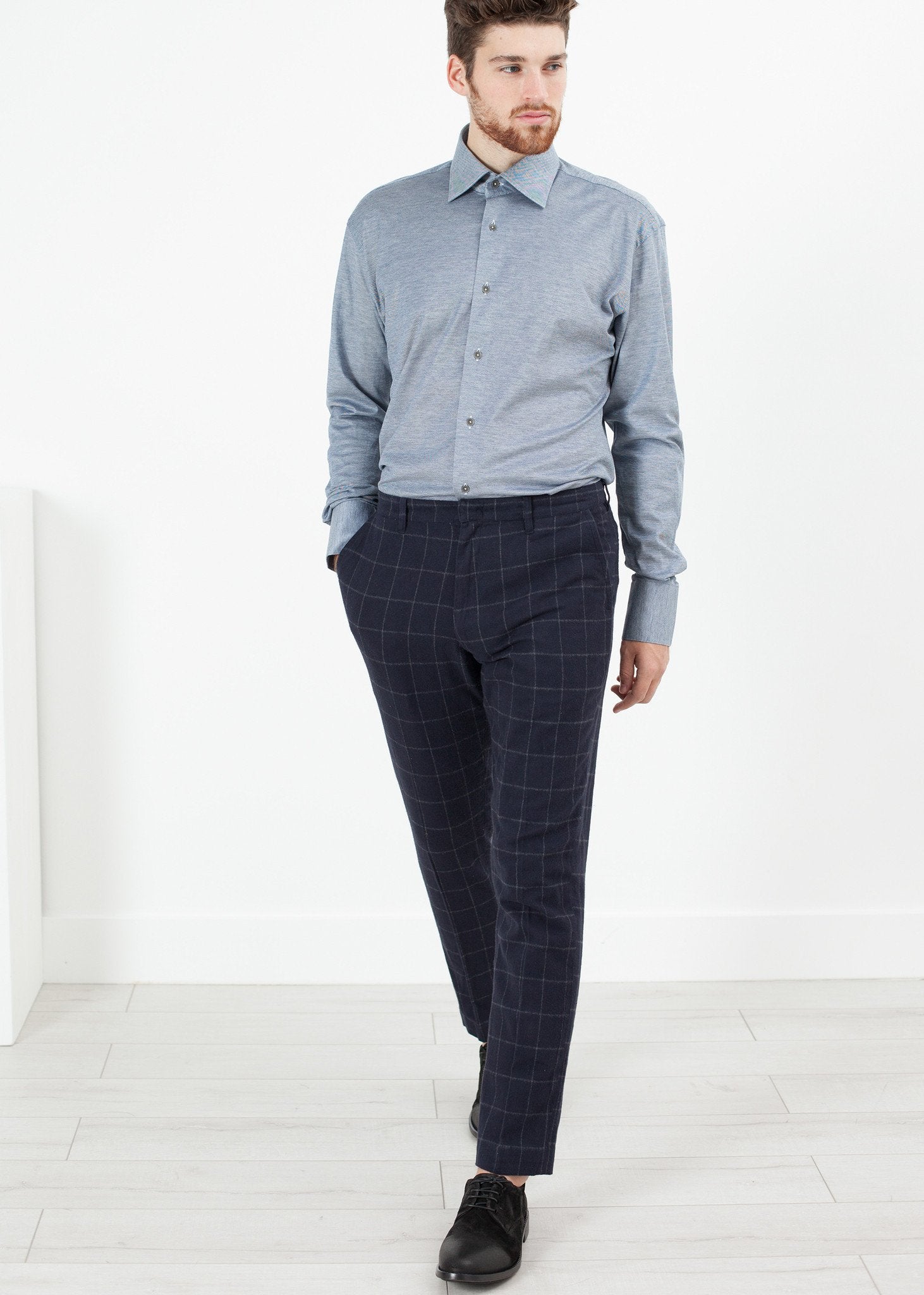 Egon Pant in Check|men's trousers[option1]|[option2]|[option3] - hello