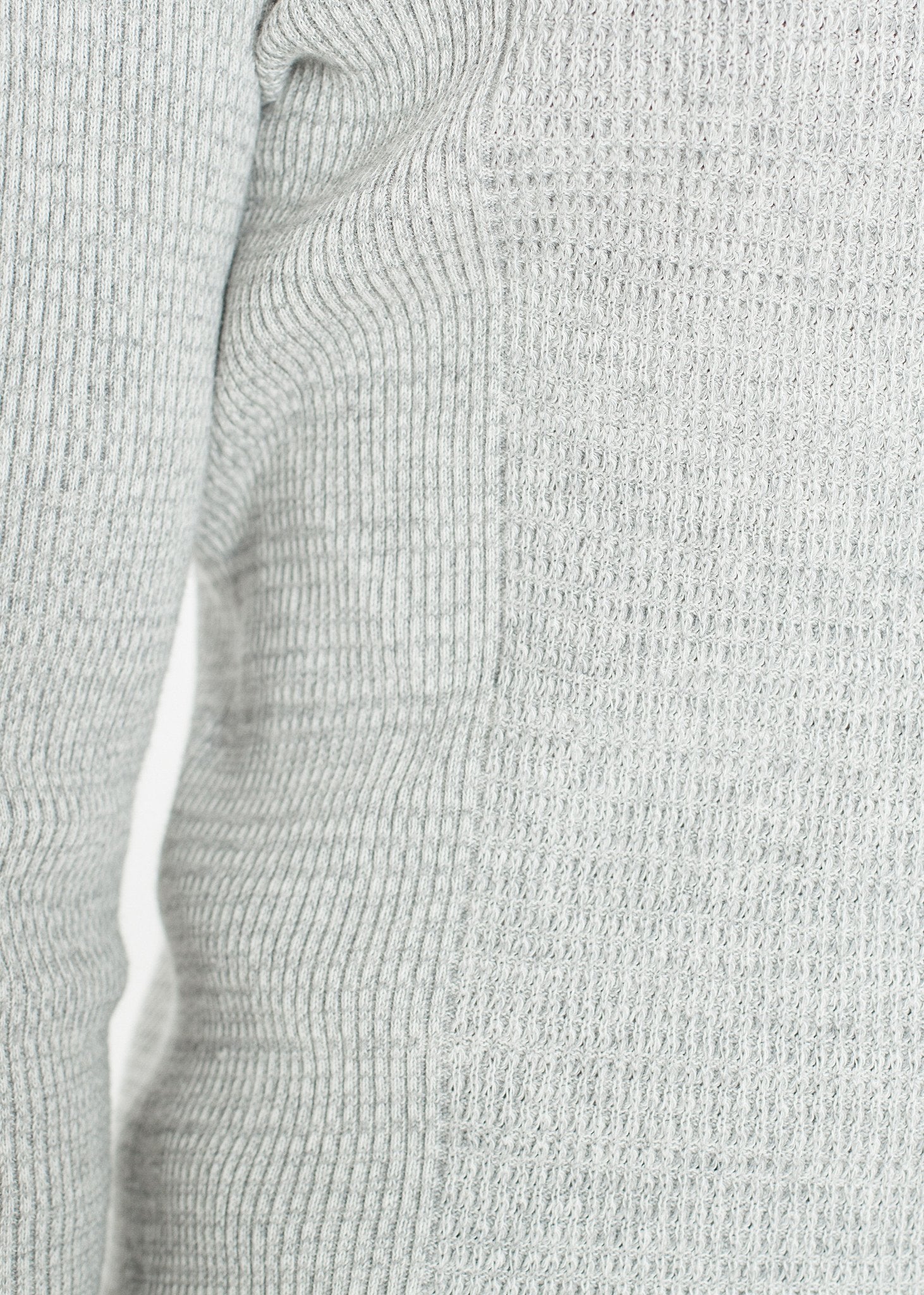 Waffle Knit Long Sleeve Tee|men's t-shirts[option1]|[option2]|[option3] - hello