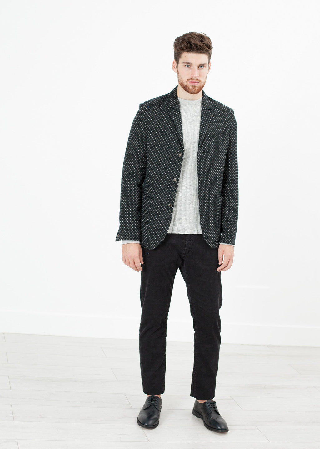 Serra Blazer in Forest|men's coats & jackets[option1]|[option2]|[option3] - hello