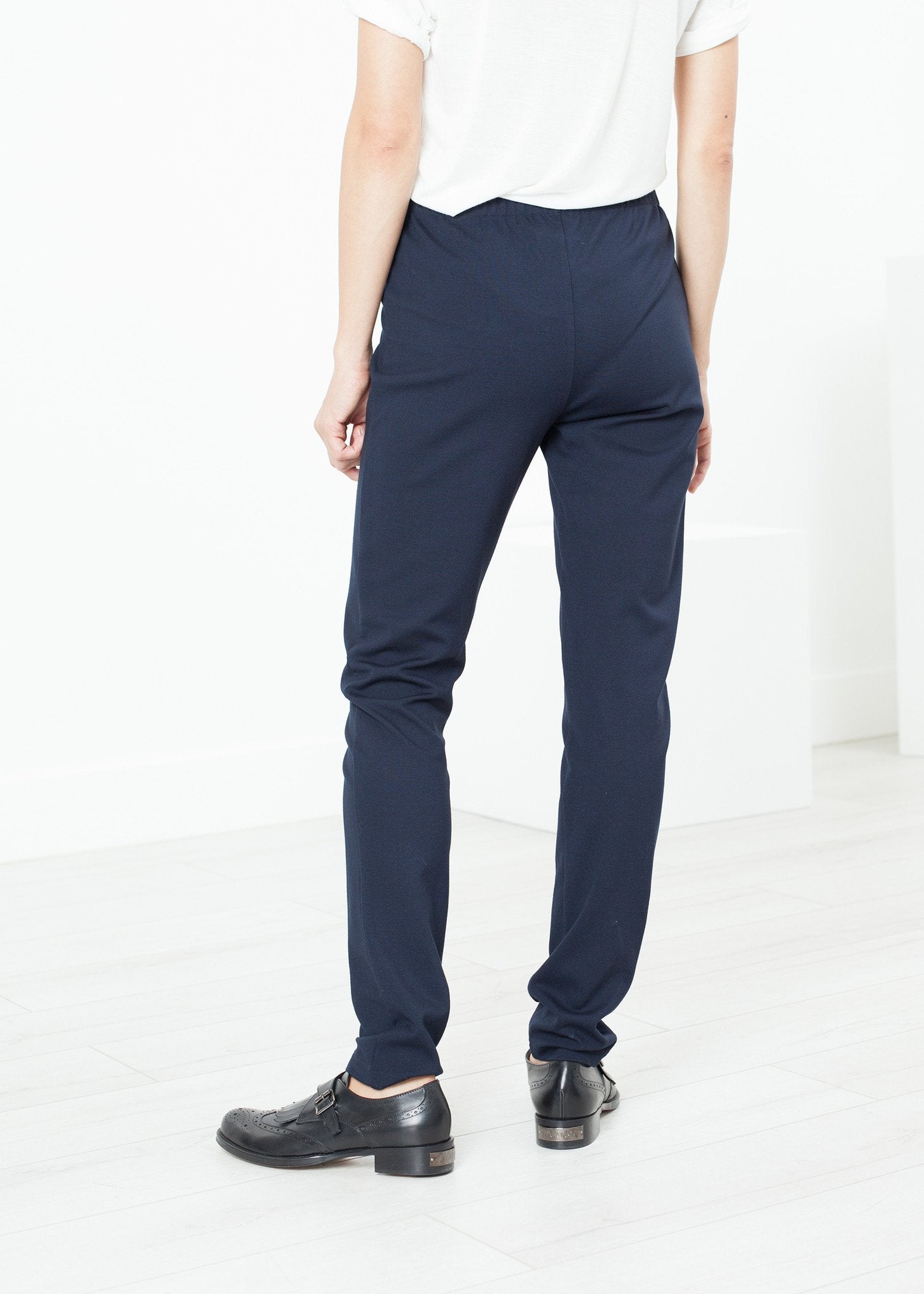 Easy Slim Pant in Navy|women's pants[option1]|[option2]|[option3] - hello