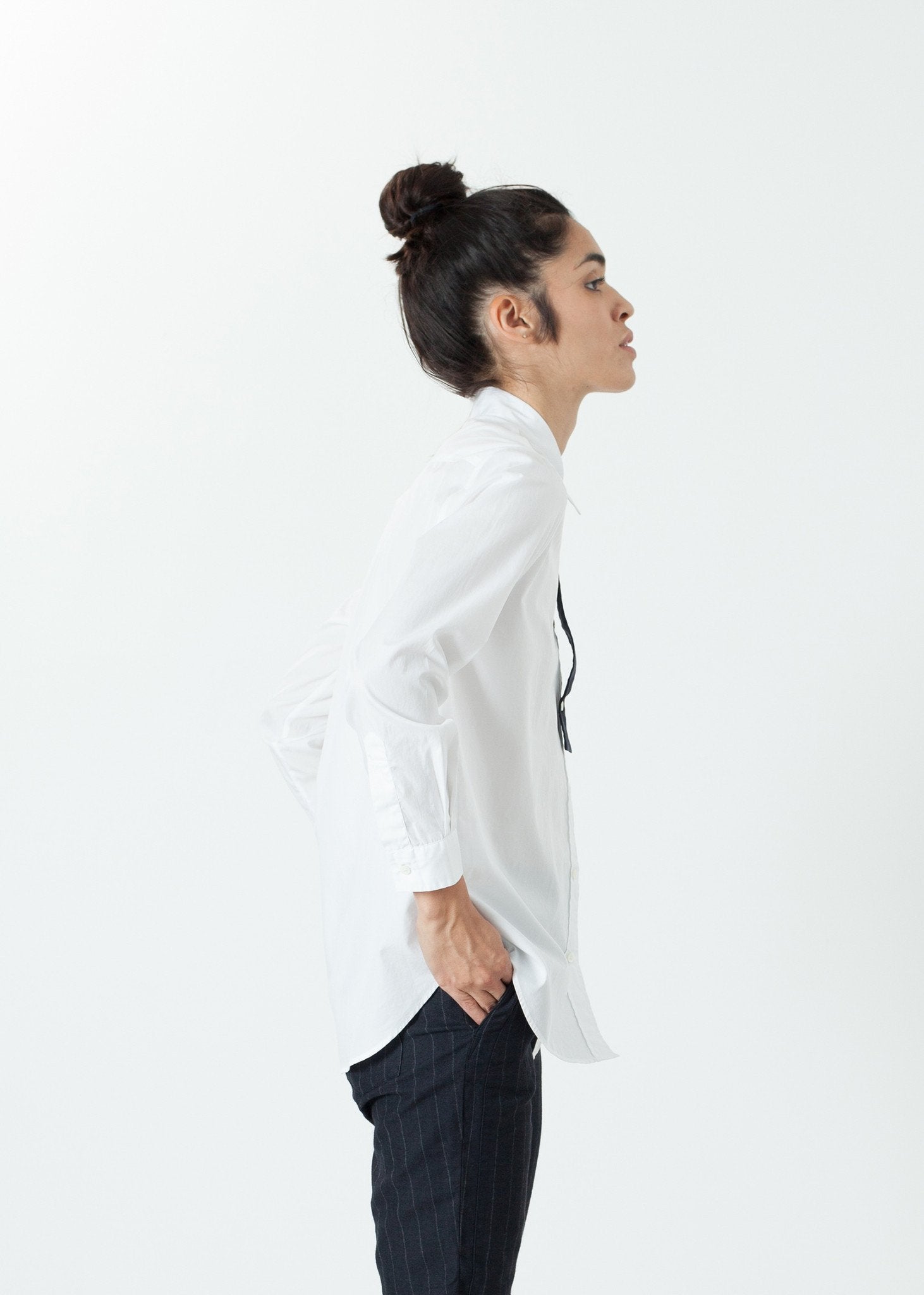 Pau Shirt in White|women's button-ups[option1]|[option2]|[option3] - hello