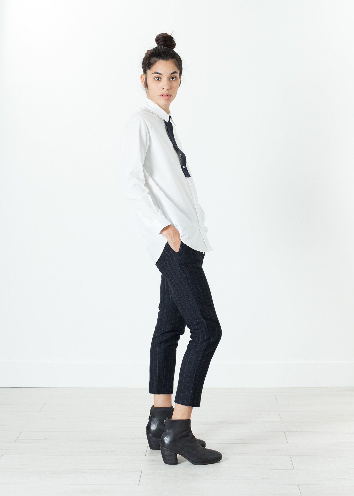 Pau Shirt in White|women's button-ups[option1]|[option2]|[option3] - hello