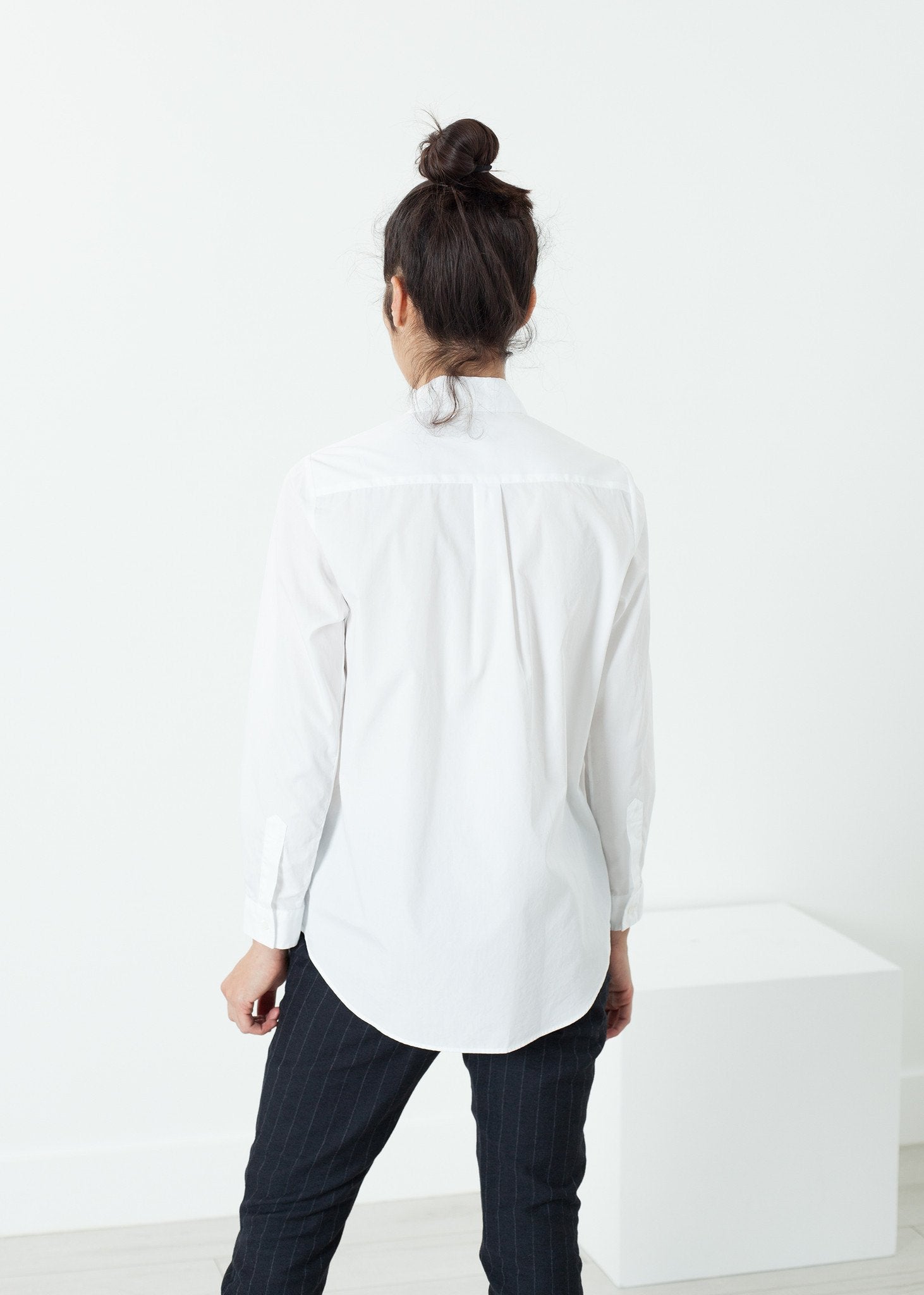 Pau Shirt in White|women's button-ups[option1]|[option2]|[option3] - hello