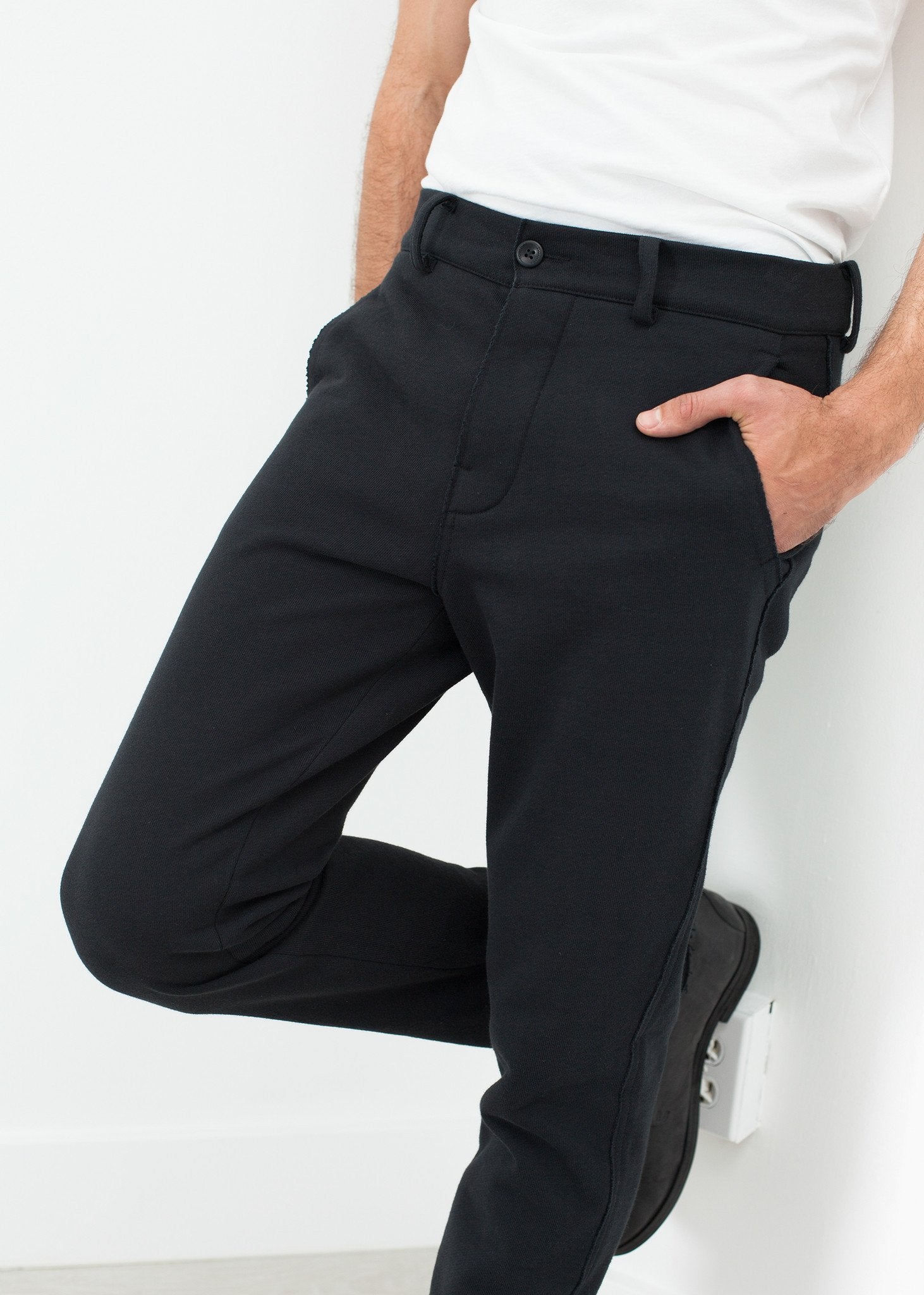 Raps Pant in Black|men's trousers[option1]|[option2]|[option3] - hello