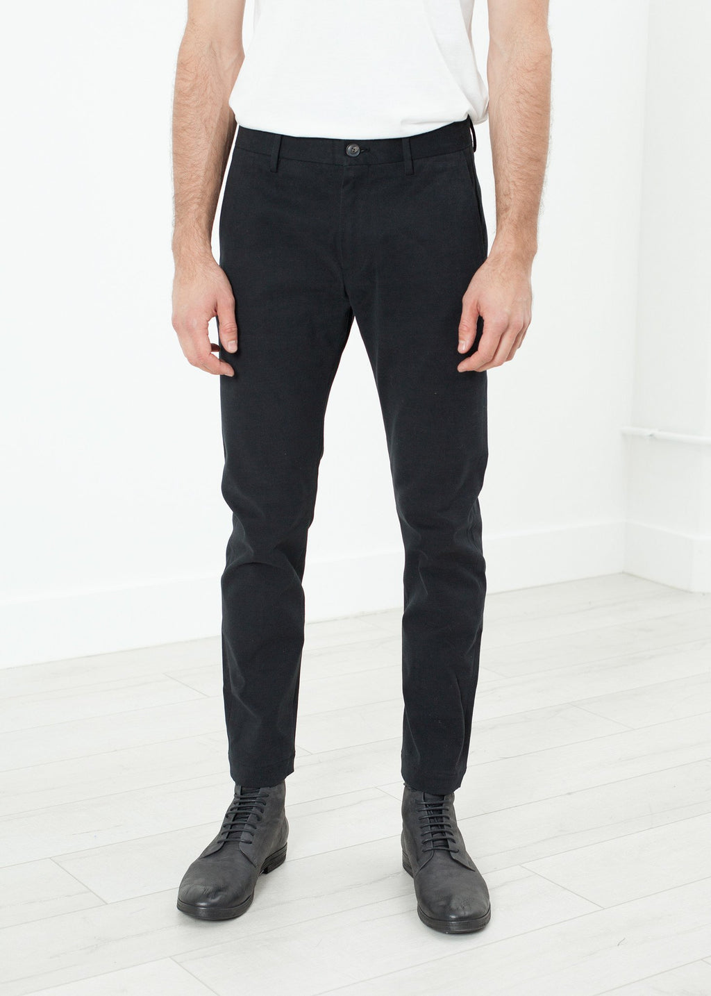 Men's Chino in Black|men's trousers[option1]|[option2]|[option3] - hello