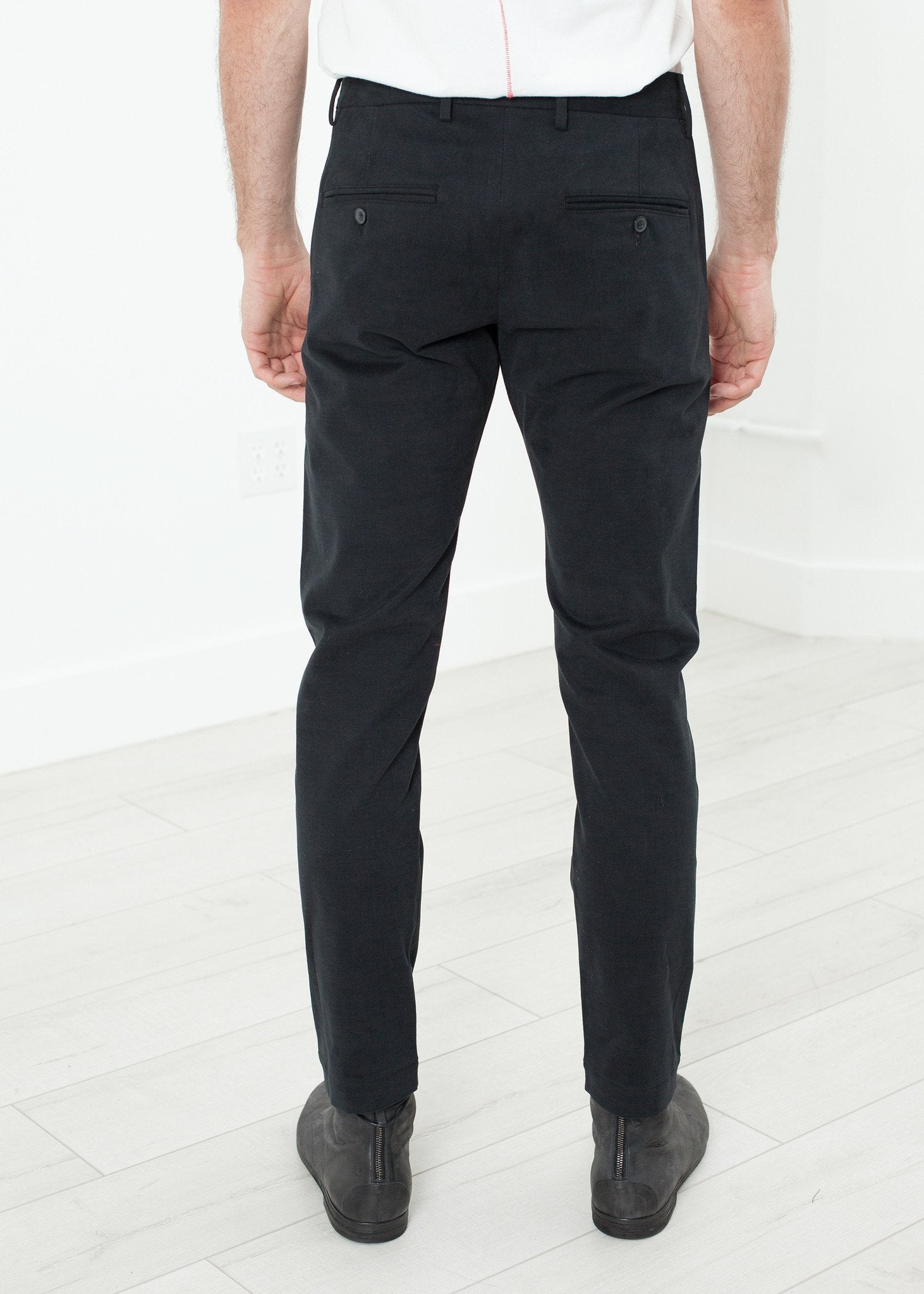 Men's Chino in Black|men's trousers[option1]|[option2]|[option3] - hello