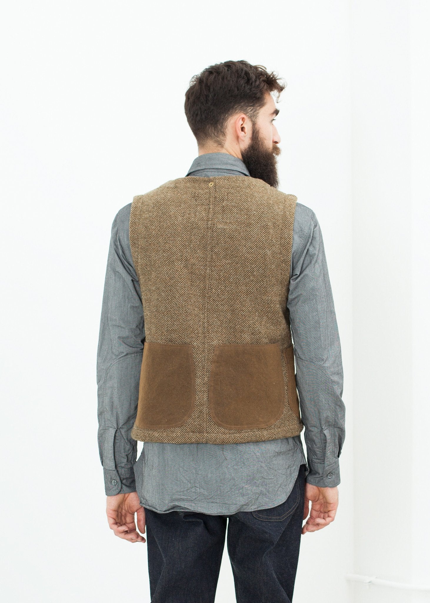 Work Vest in Tan|men's vests[option1]|[option2]|[option3] - hello