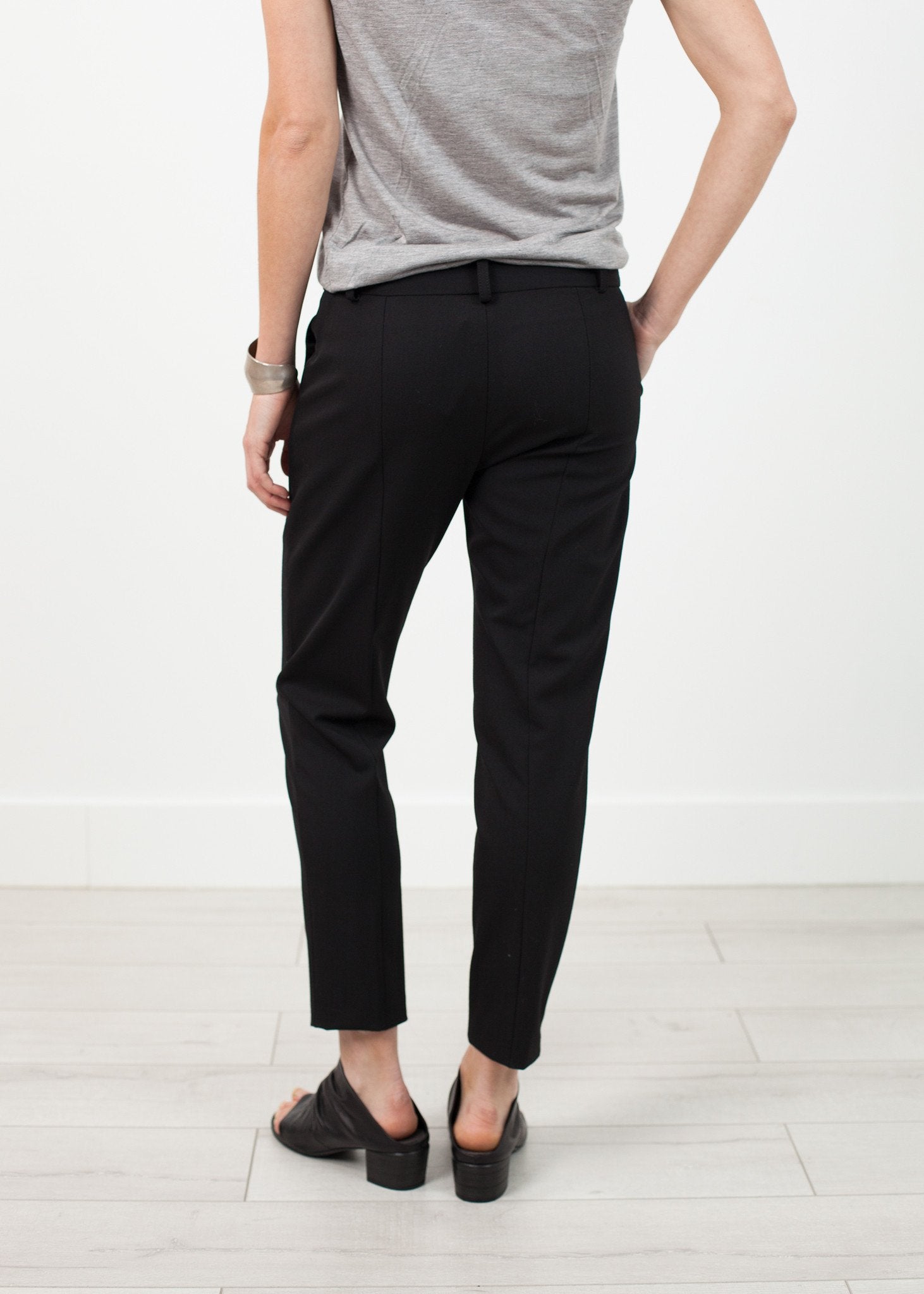 Stretch Fitted Pant in Black|women's pants[option1]|[option2]|[option3] - hello