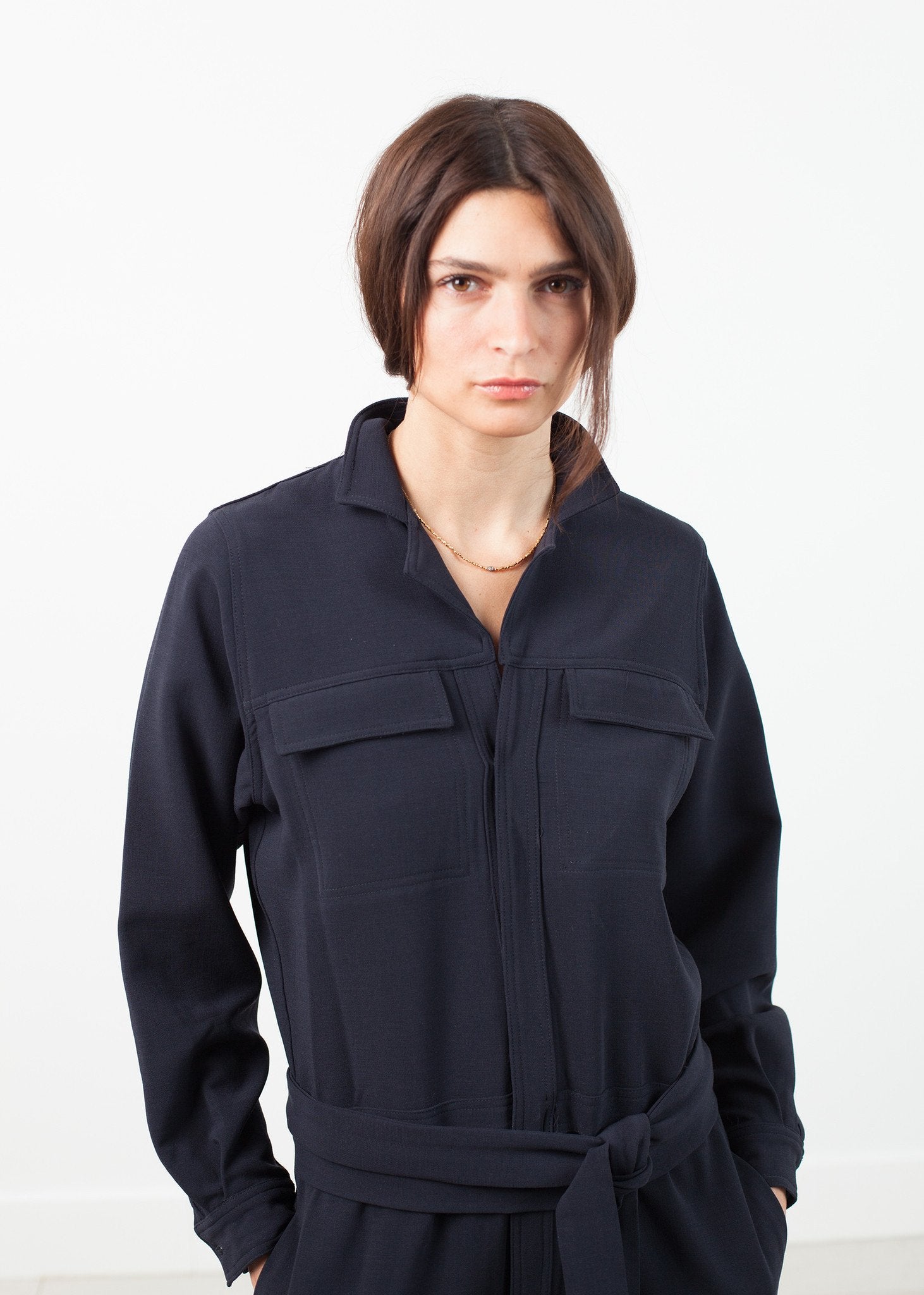 Worker Jumpsuit in Navy|women's jumpsuits[option1]|[option2]|[option3] - hello