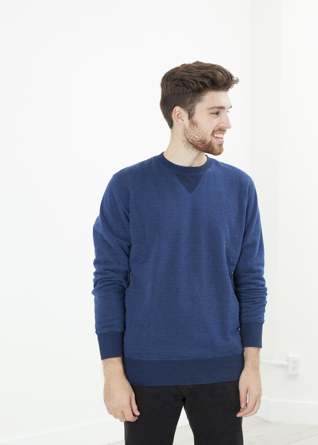 Jeth Sweatshirt in Blue/Royal|men's knits[option1]|[option2]|[option3] - hello