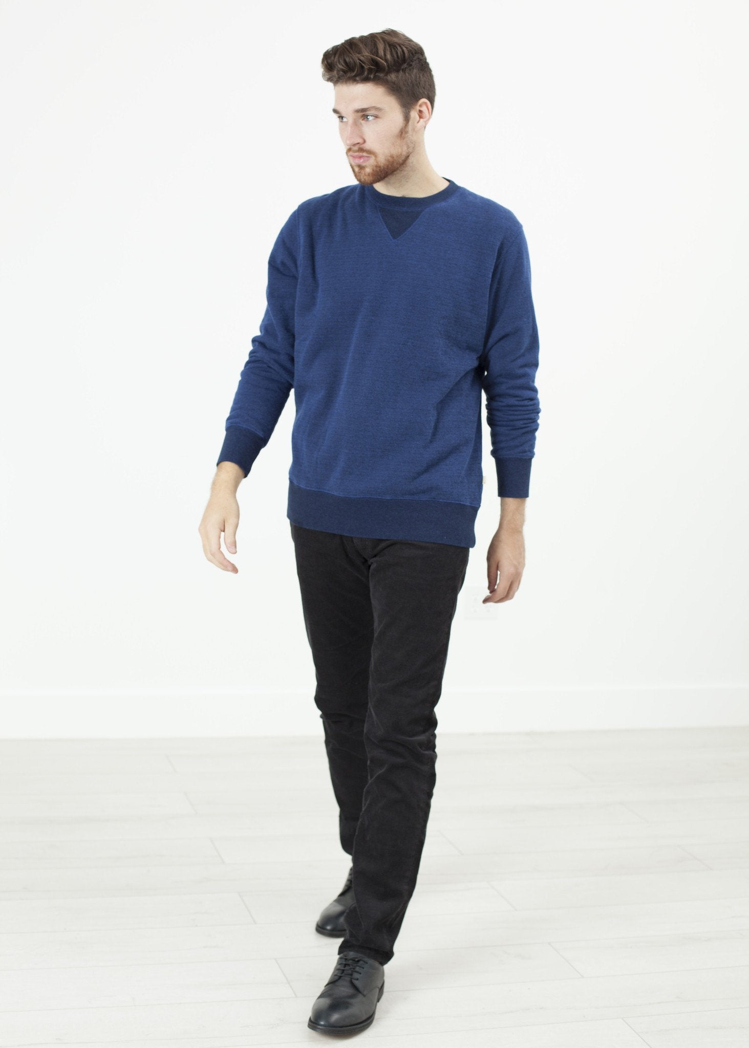 Jeth Sweatshirt in Blue/Royal|men's knits[option1]|[option2]|[option3] - hello