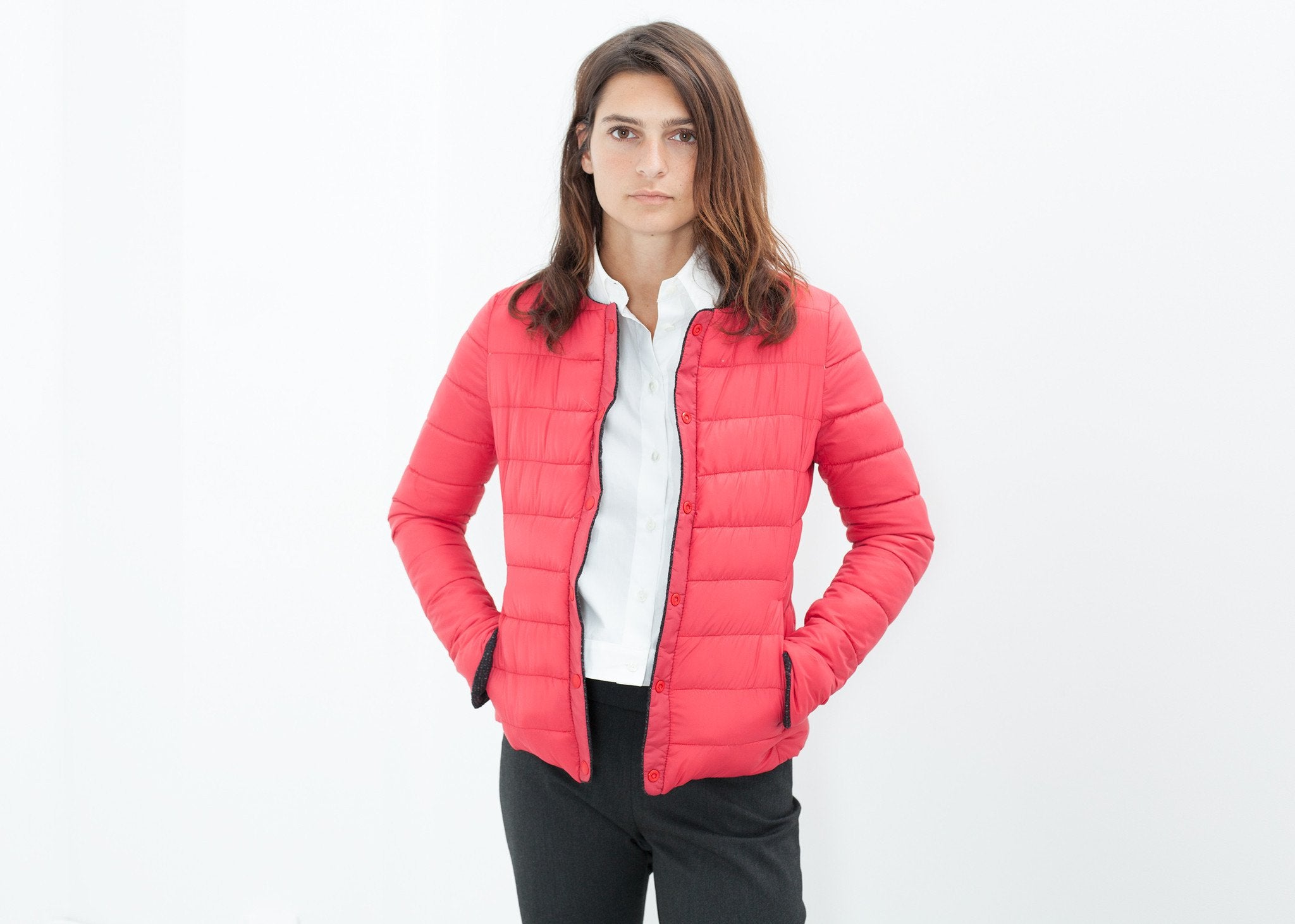 Camelia Reversible Jacket in Black/Red|Women's[option1]|[option2]|[option3] - hello