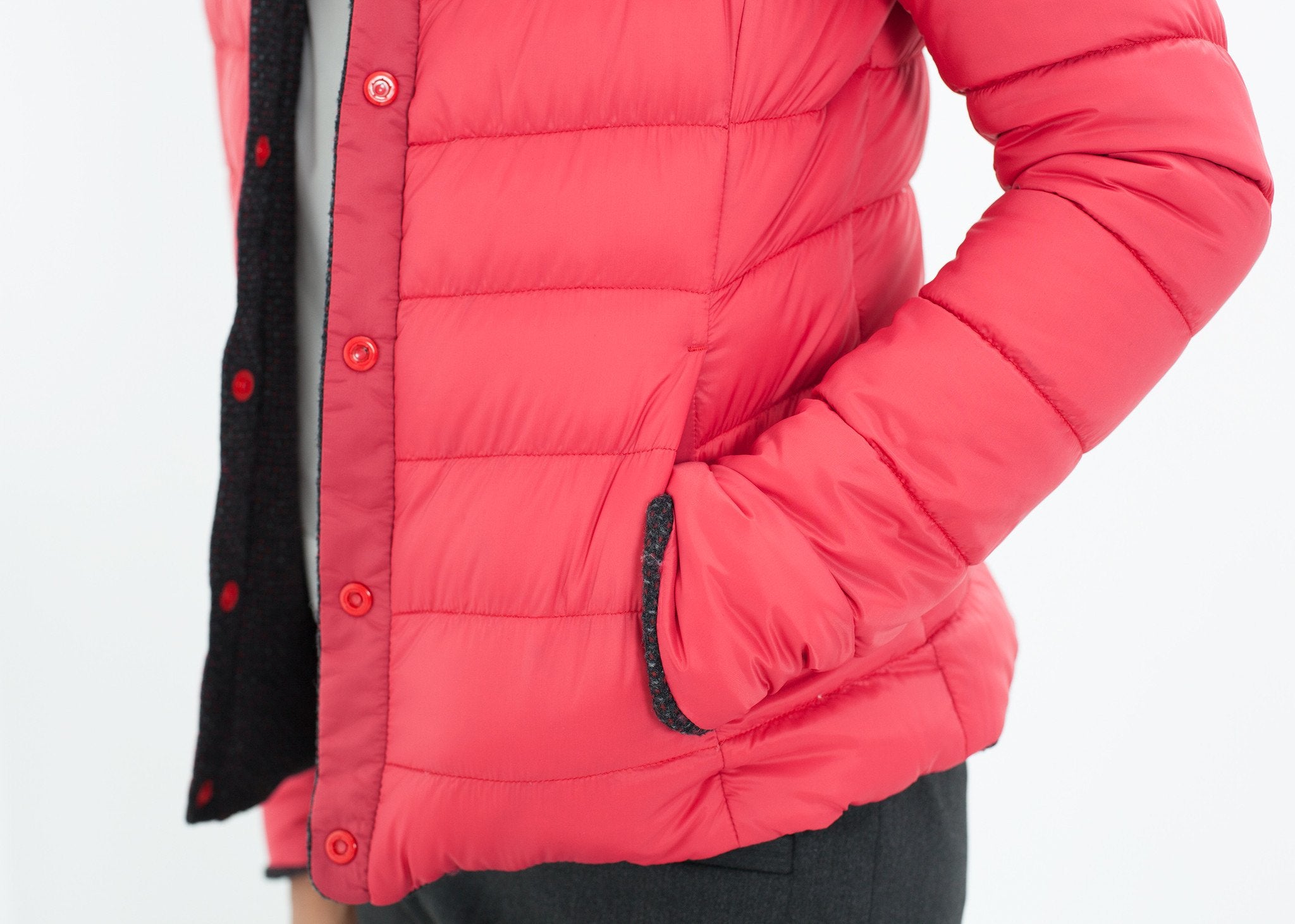 Camelia Reversible Jacket in Black/Red|Women's[option1]|[option2]|[option3] - hello