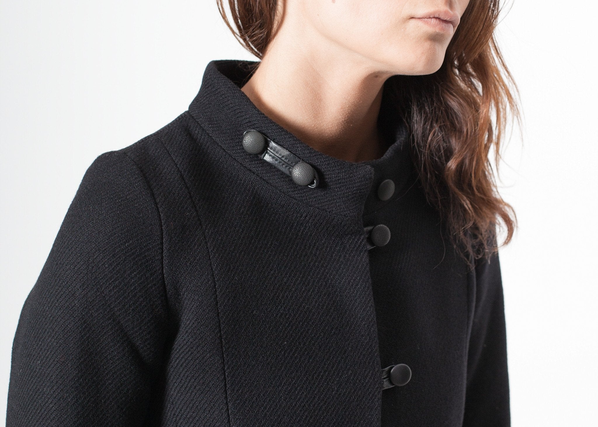 Zoulou Coat in Black|women's coats & jackets[option1]|[option2]|[option3] - hello