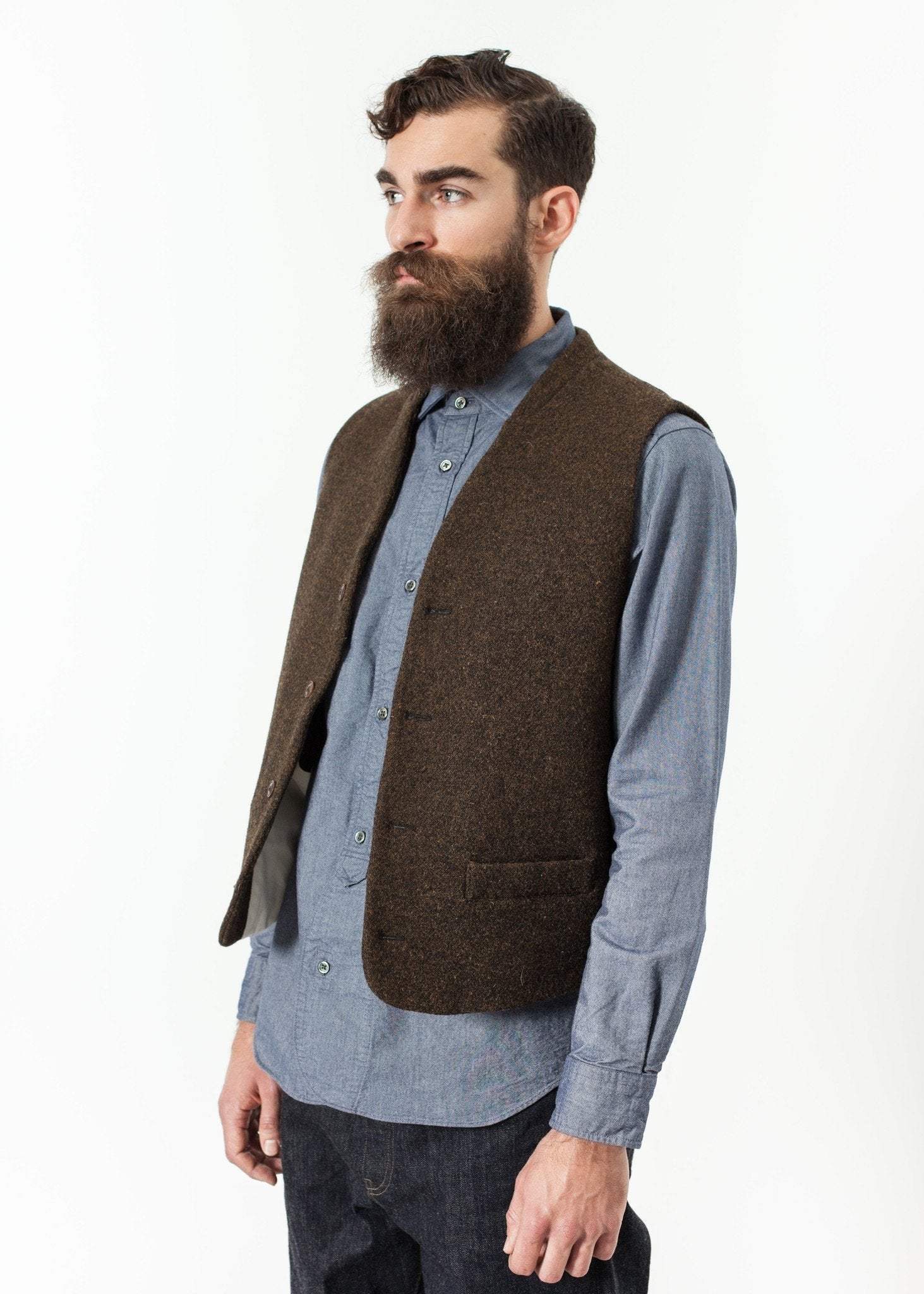 Kobe Vest in Brown|men's vests[option1]|[option2]|[option3] - hello