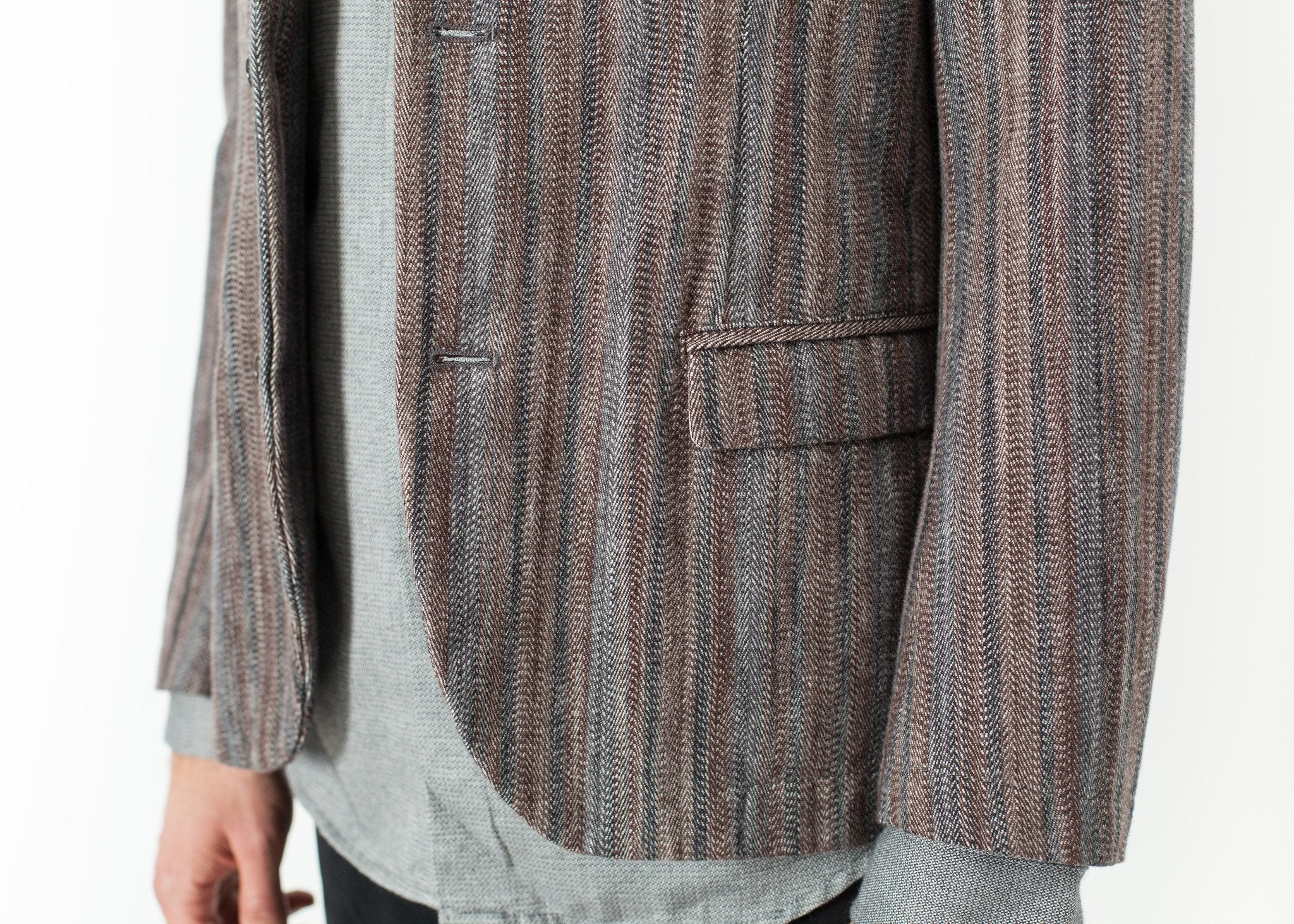 Watercolor Sport Jacket in Brown/Blue|men's coats & jackets[option1]|[option2]|[option3] - hello