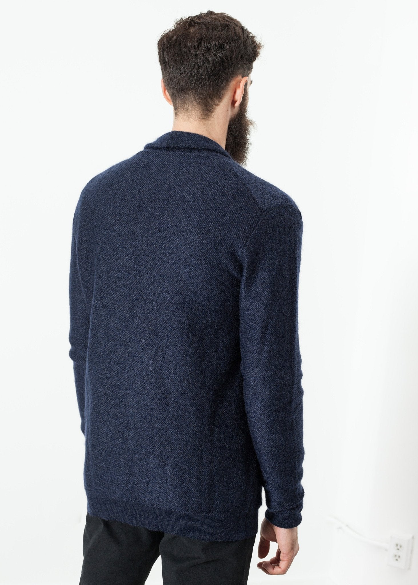 Giacca Mohair Cardigan|men's knits[option1]|[option2]|[option3] - hello