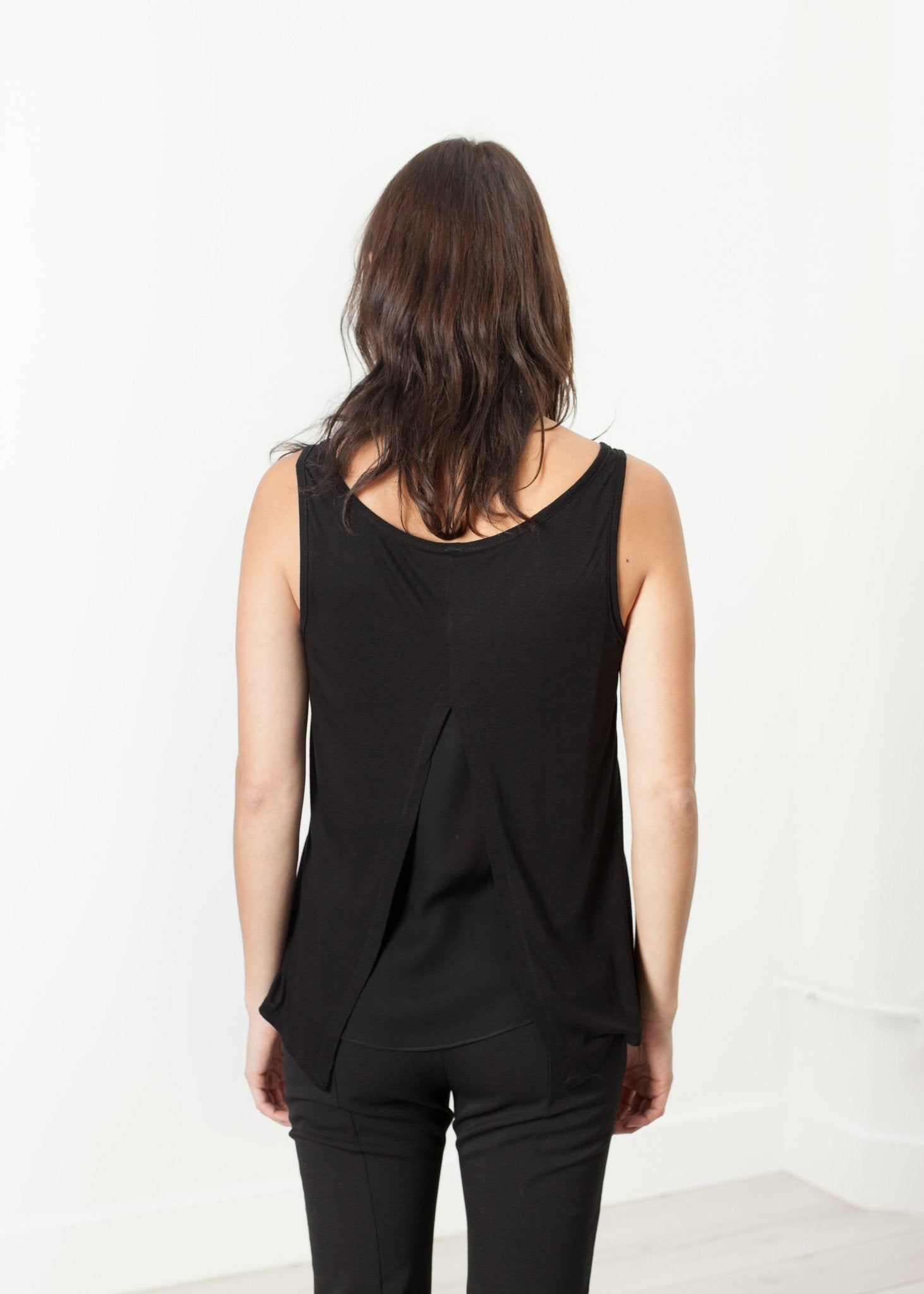Brandy Tank in Black|women's t-shirts[option1]|[option2]|[option3] - hello
