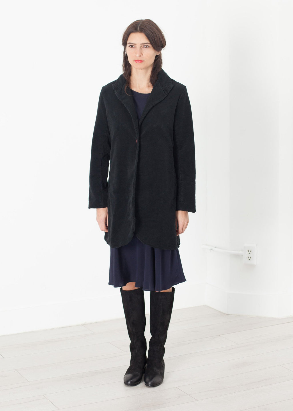 Griffon Coat in Black|women's coats & jackets[option1]|[option2]|[option3] - hello