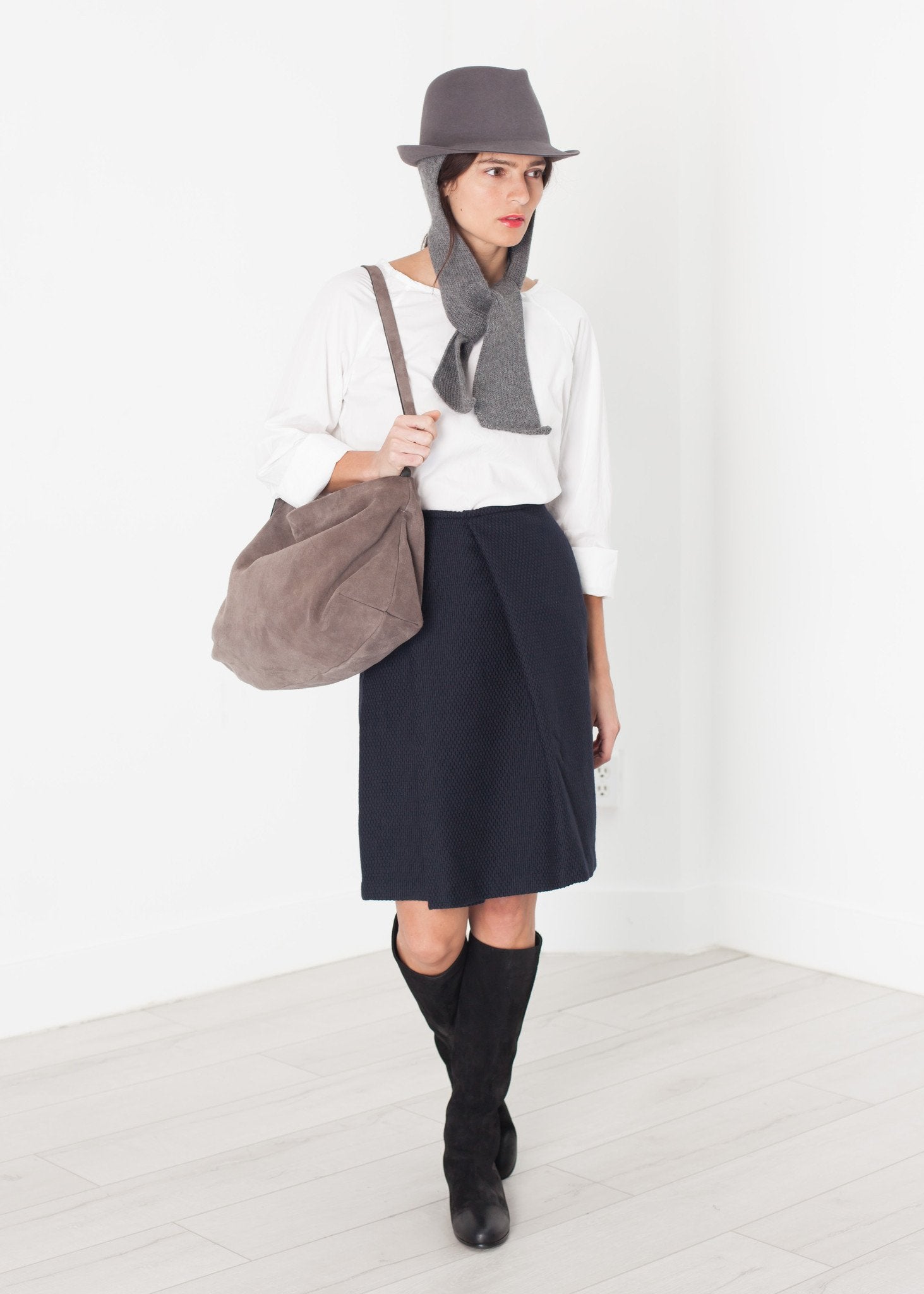 Kate Hat in Steel Grey|Women's Accessories[option1]|[option2]|[option3] - hello