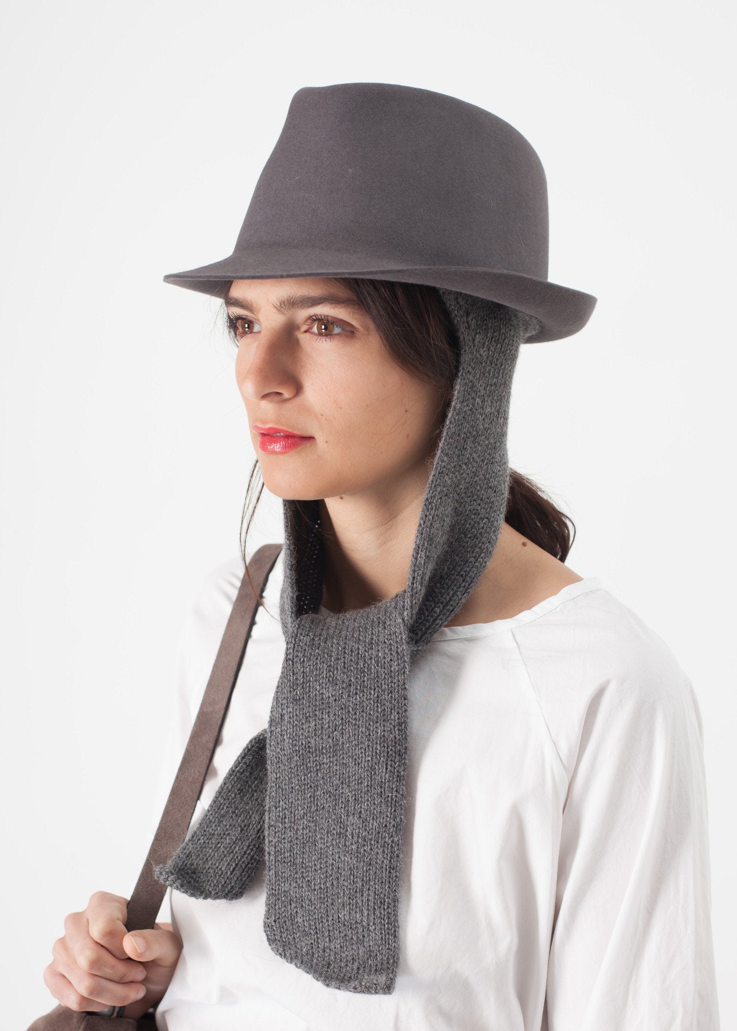 Kate Hat in Steel Grey|Women's Accessories[option1]|[option2]|[option3] - hello